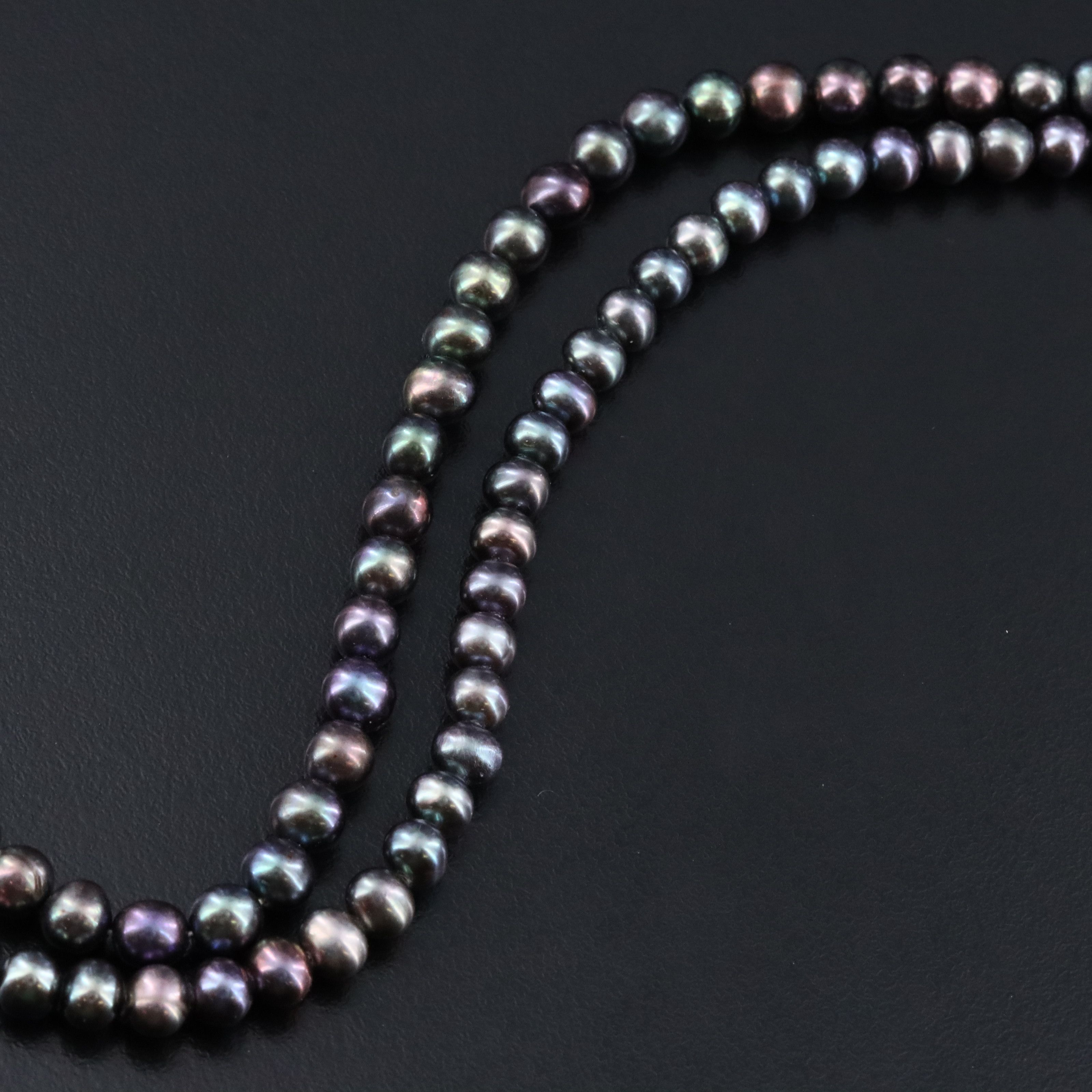 Pearl Necklace and Bracelet with 10K Clasp