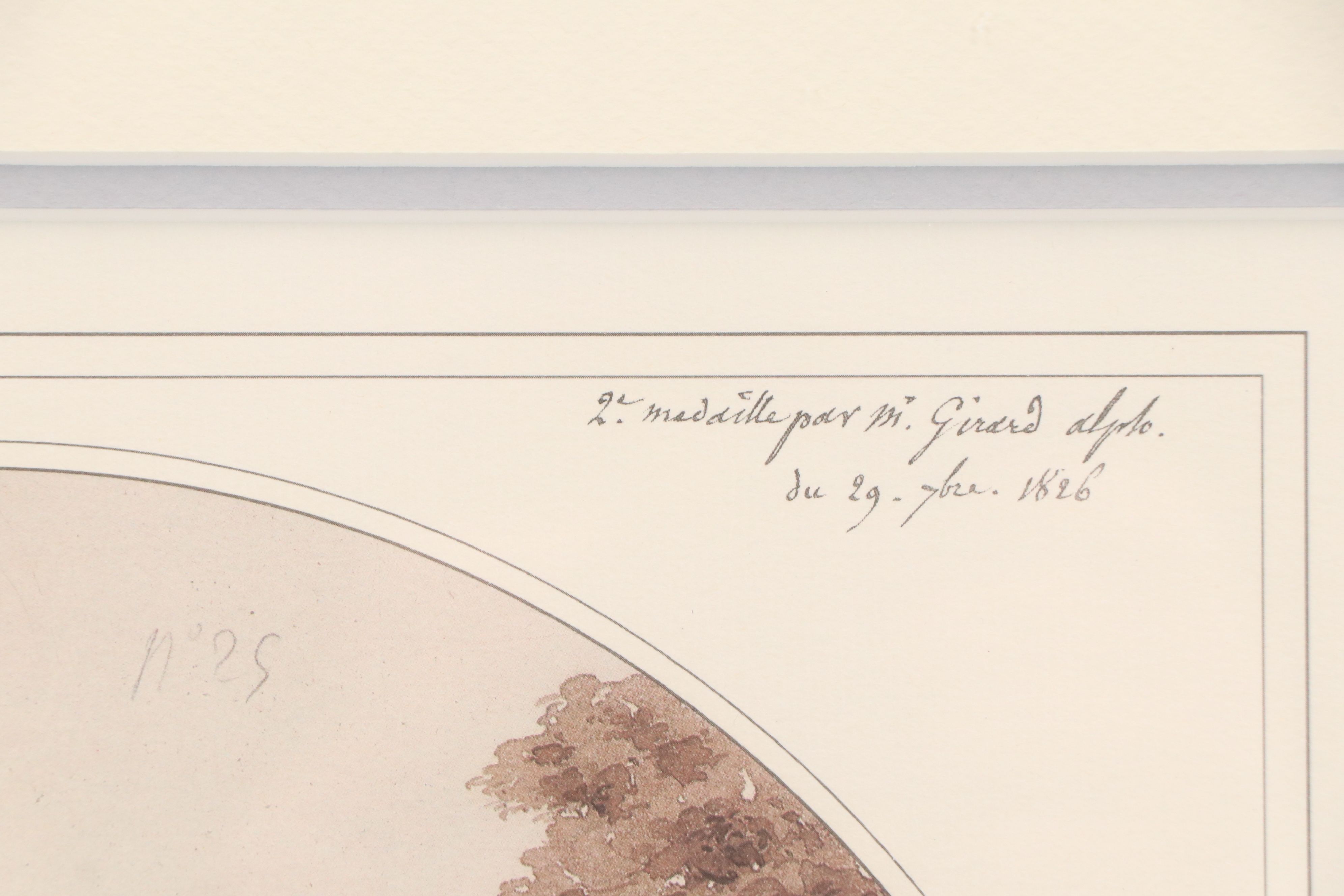 Four Offset Lithographs After French Architectural Drawings, 20th-21st C.