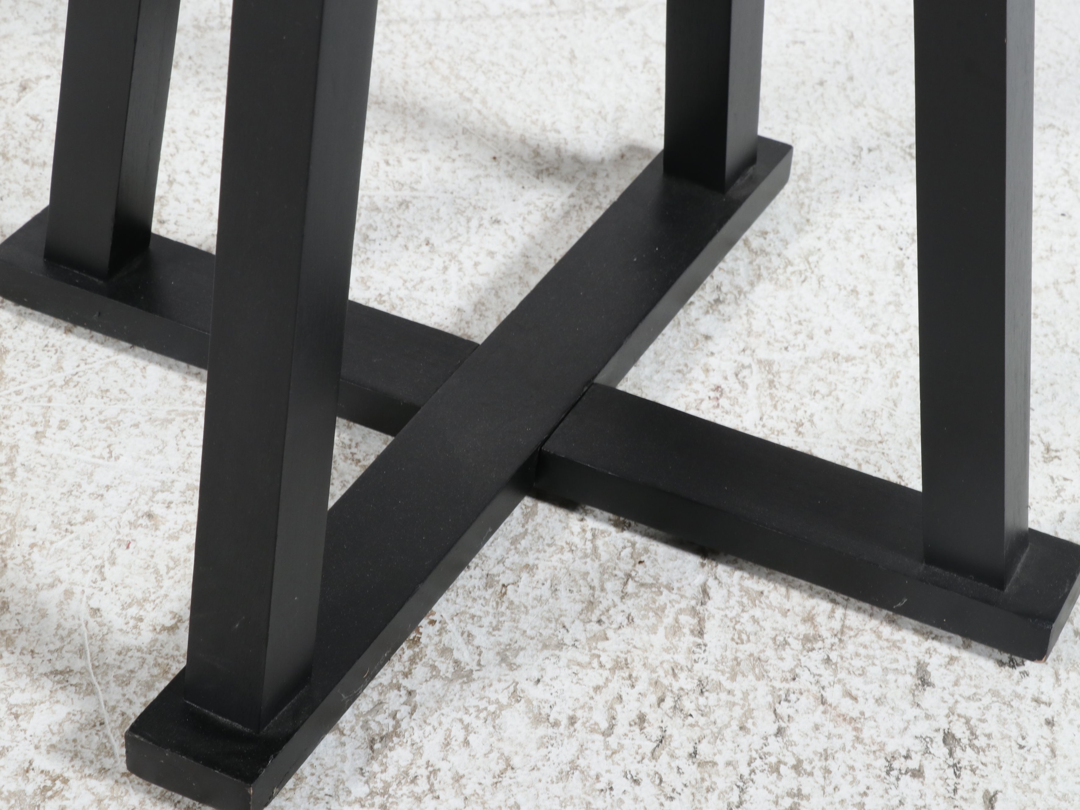 Modern Marble Top Circular Accent Table