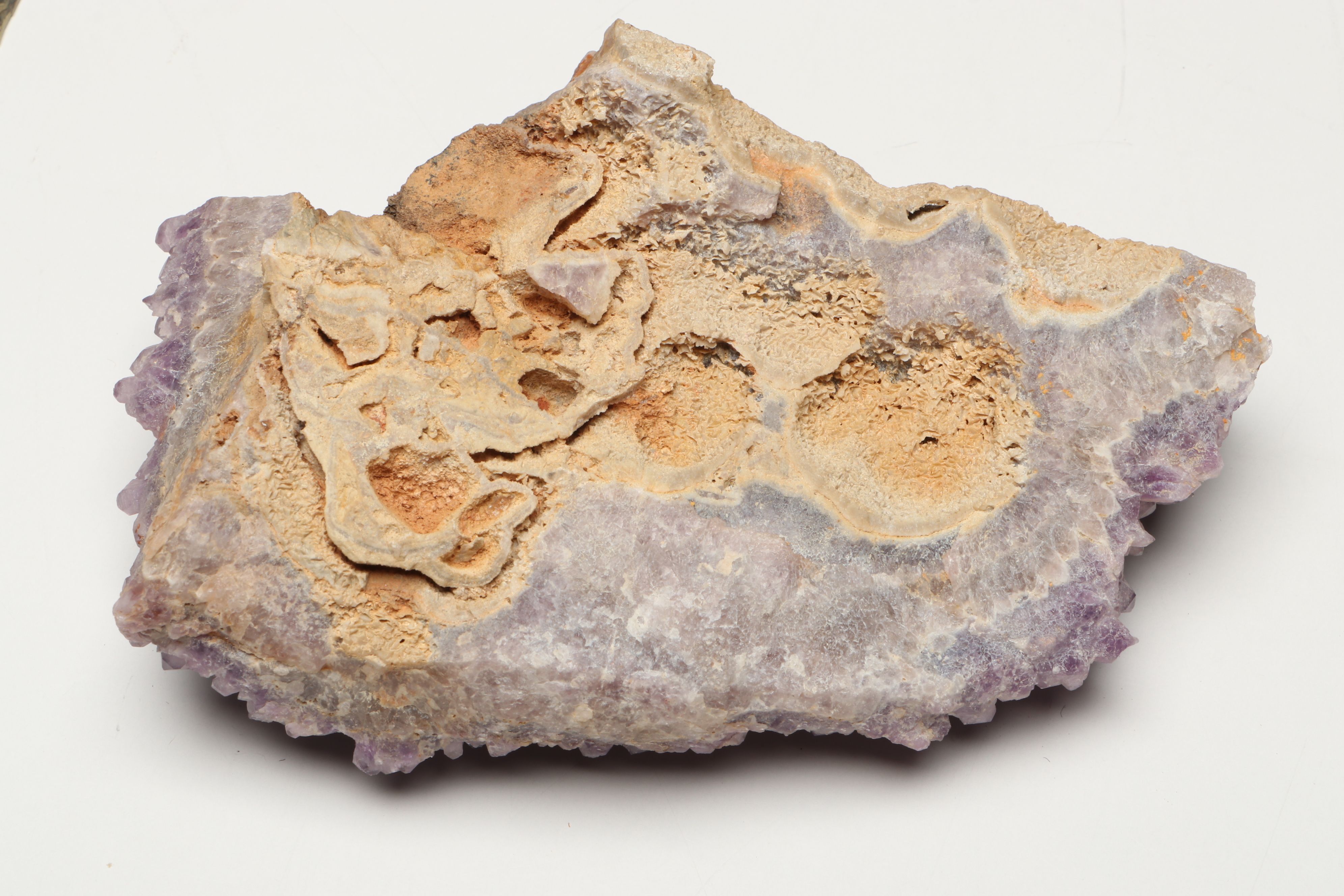 Arctic Indigenous Knives, Vintage Wood Abacuses and Amethyst Cluster