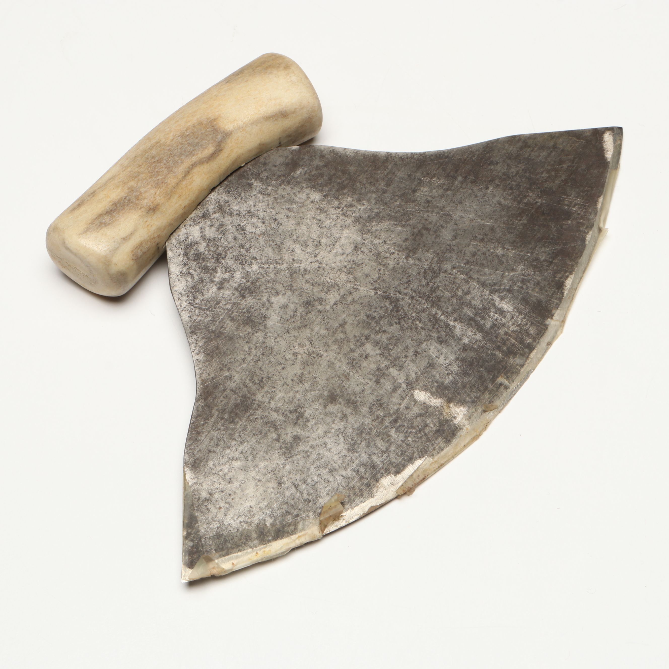 Arctic Indigenous Knives, Vintage Wood Abacuses and Amethyst Cluster