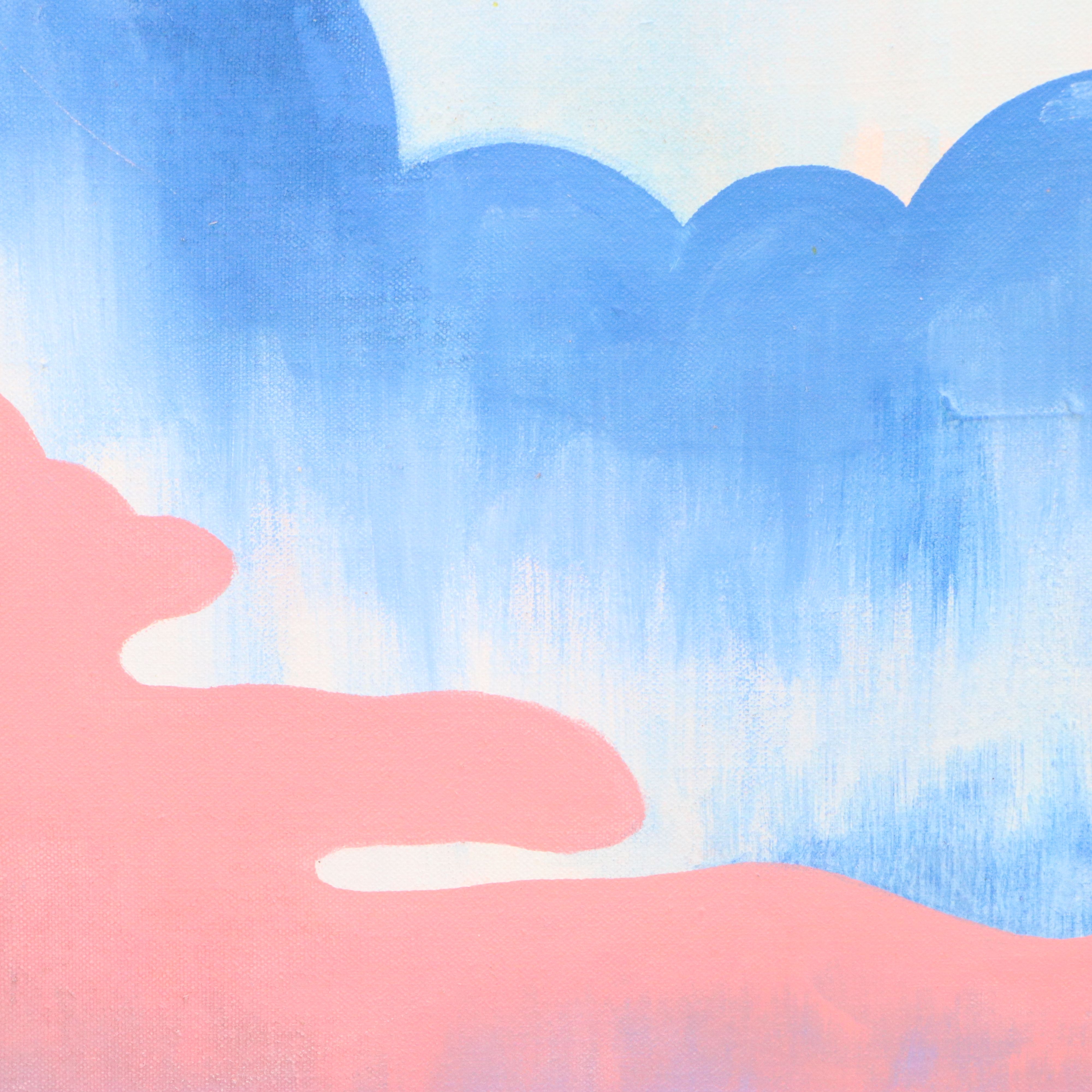 Paul Brooke Abstract Acrylic Painting, Late 20th to 21st Century