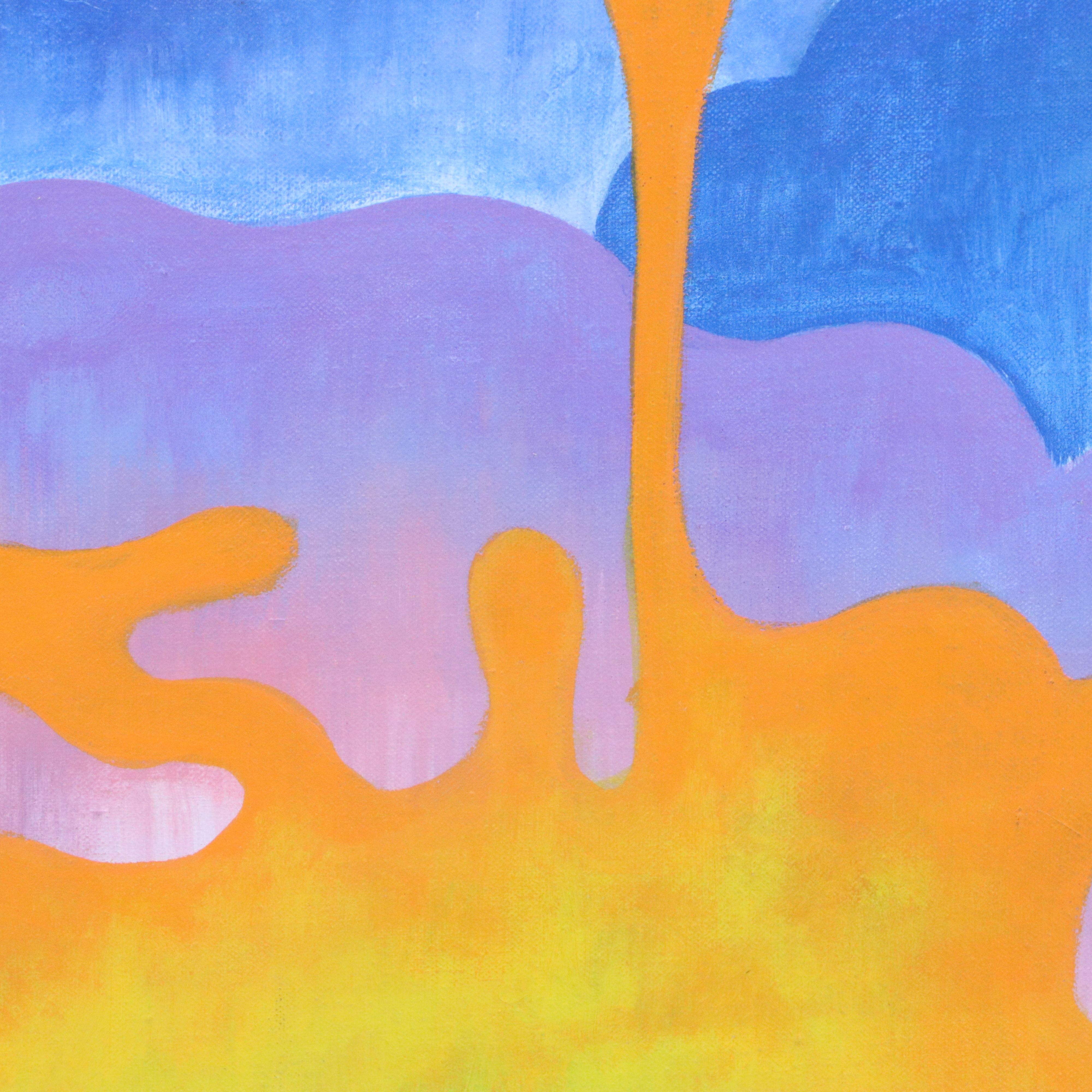 Paul Brooke Abstract Acrylic Painting, Late 20th to 21st Century