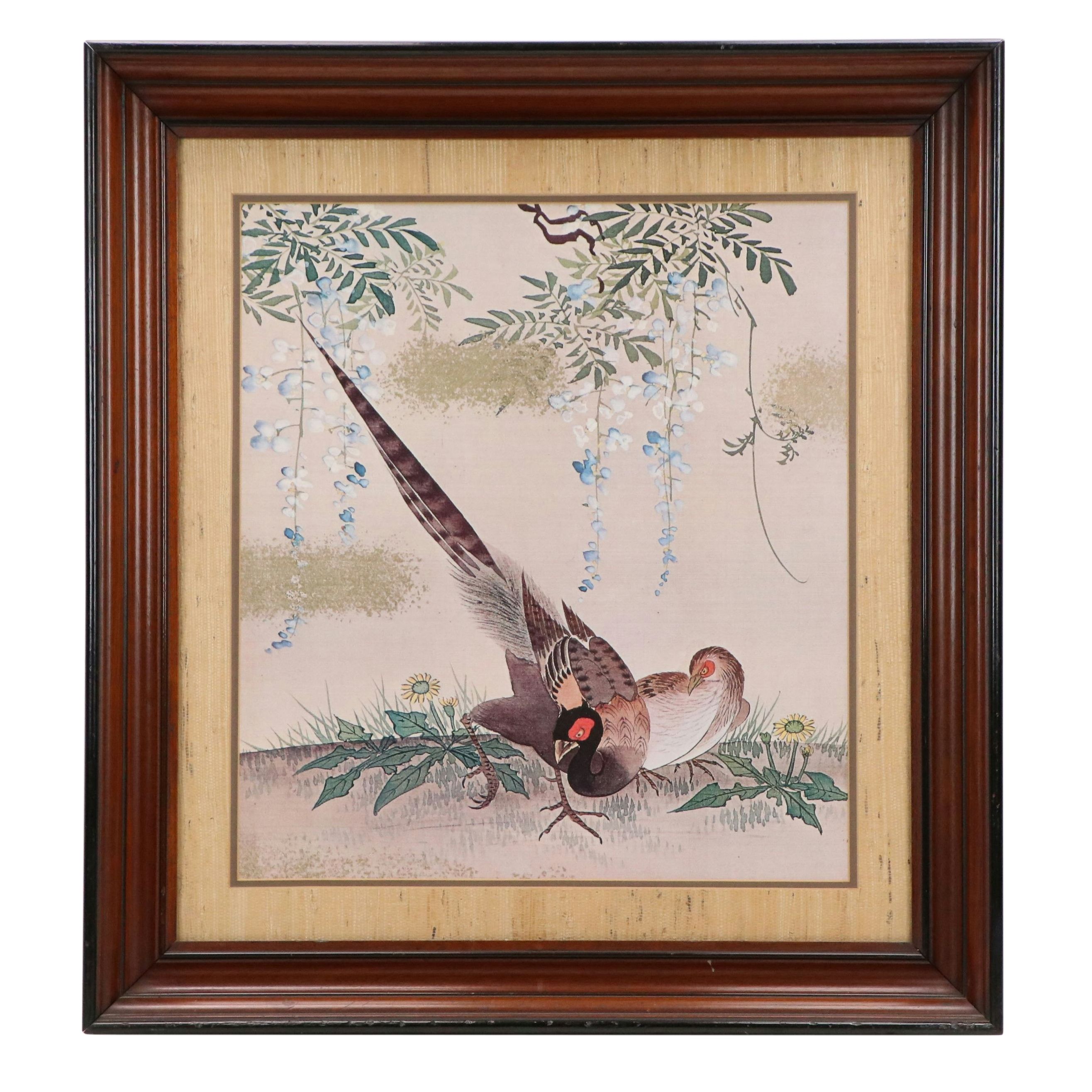 Japanese Kachō-ga Offset Lithographs