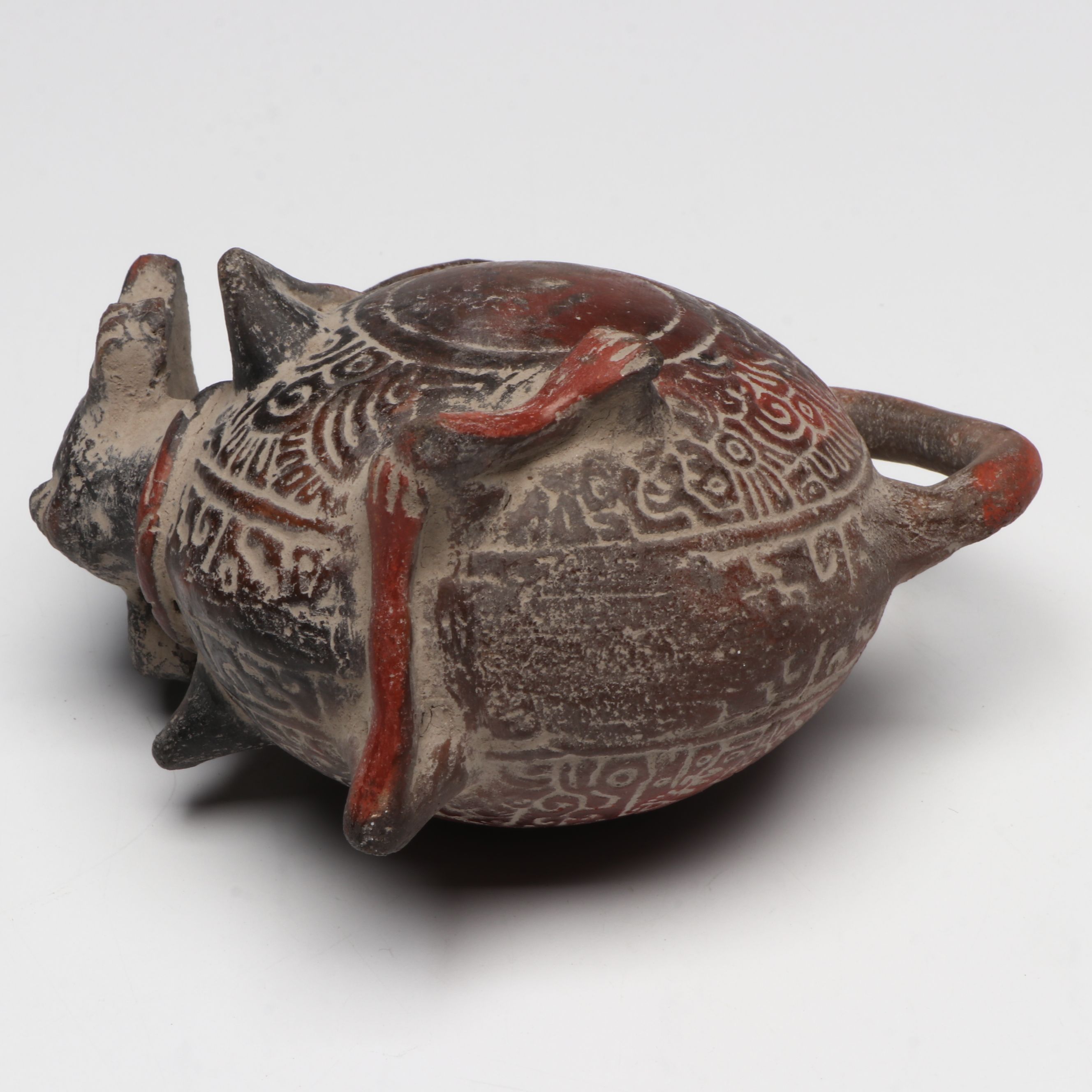 Mesoamerican Style Earthenware Vessels and Figures