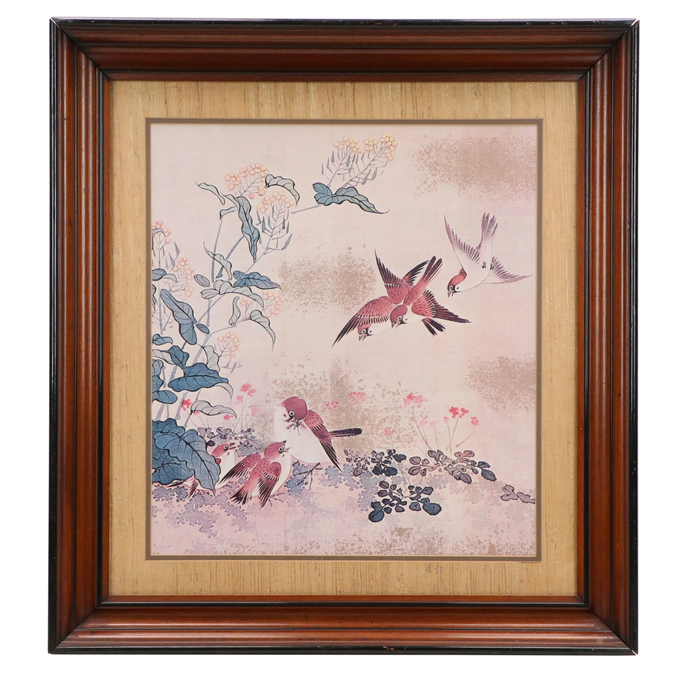 Japanese Kachō-ga Offset Lithographs