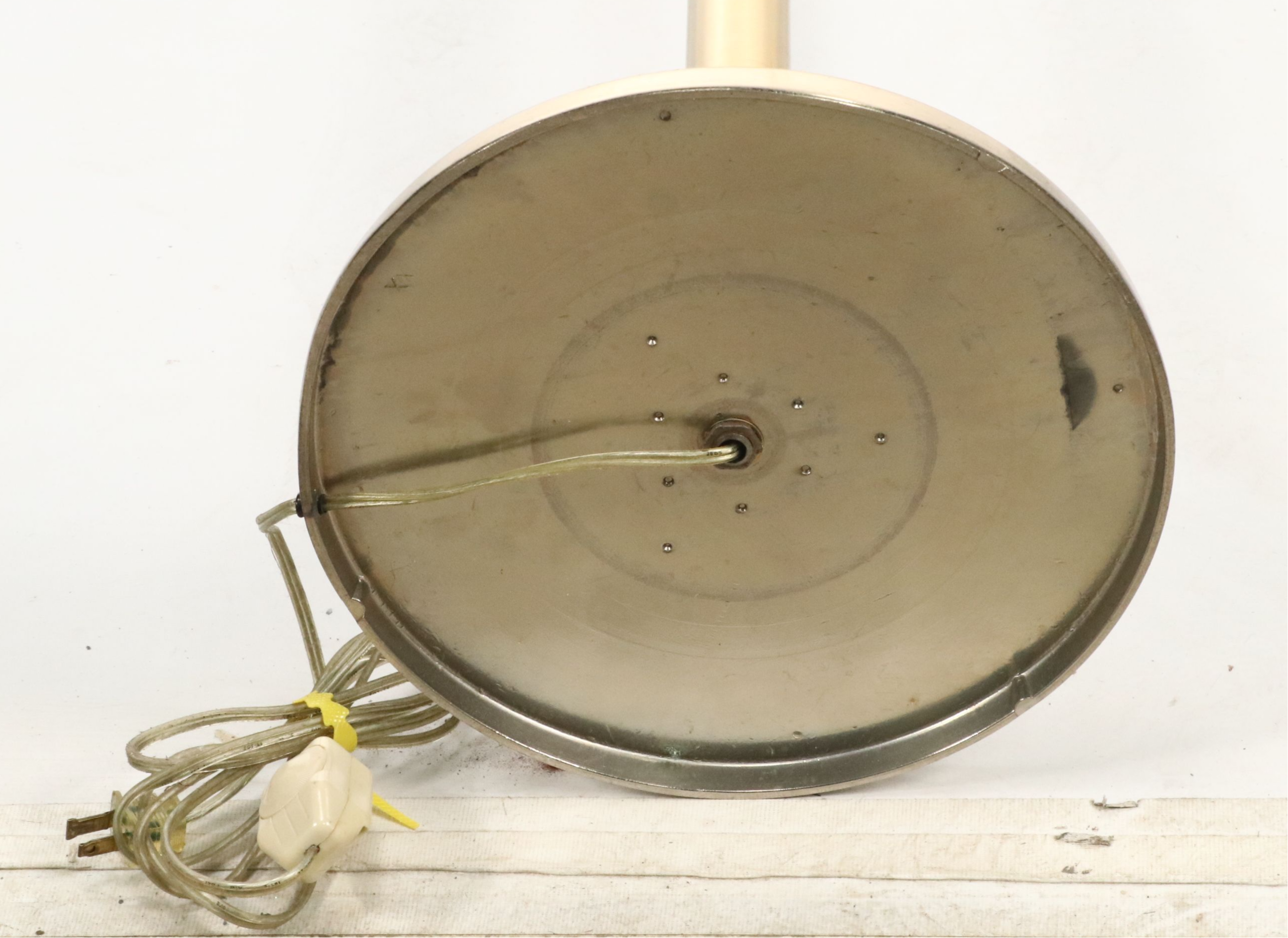 Laurel Lamp Co. Mid Century Modern Style Brass Finish Torchiere Floor Lamps