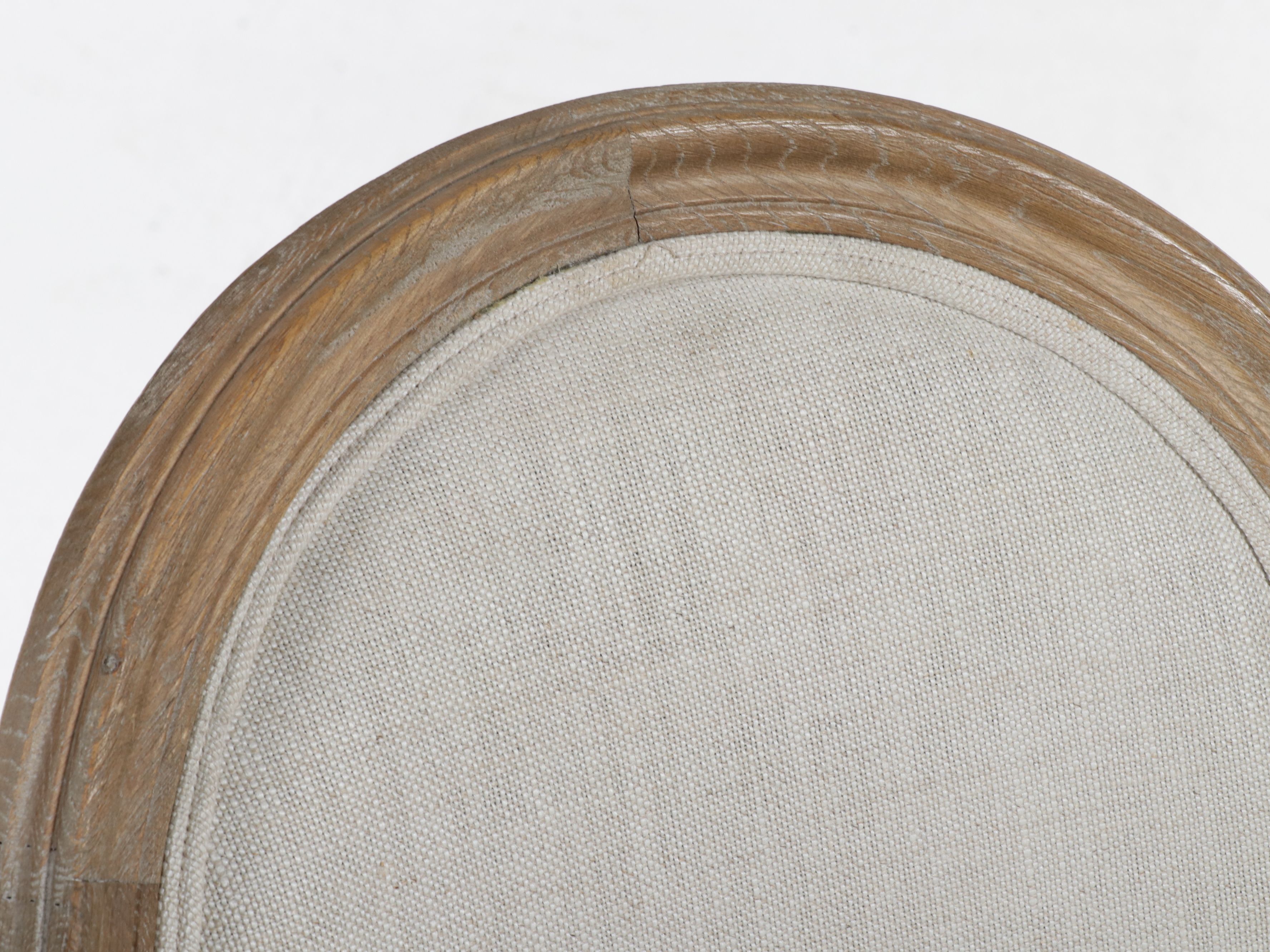 Pair of Restoration Hardware Louis XVI Style Side Chairs