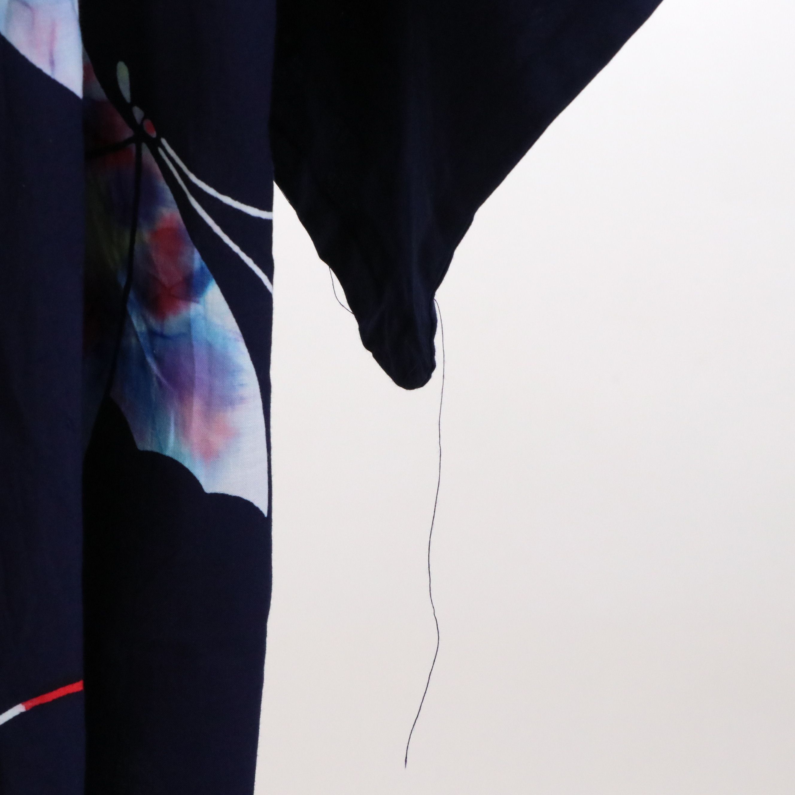 Japanese Yukata Kimonos in Floral Printed Cotton with Hanhabas and Other Kimono