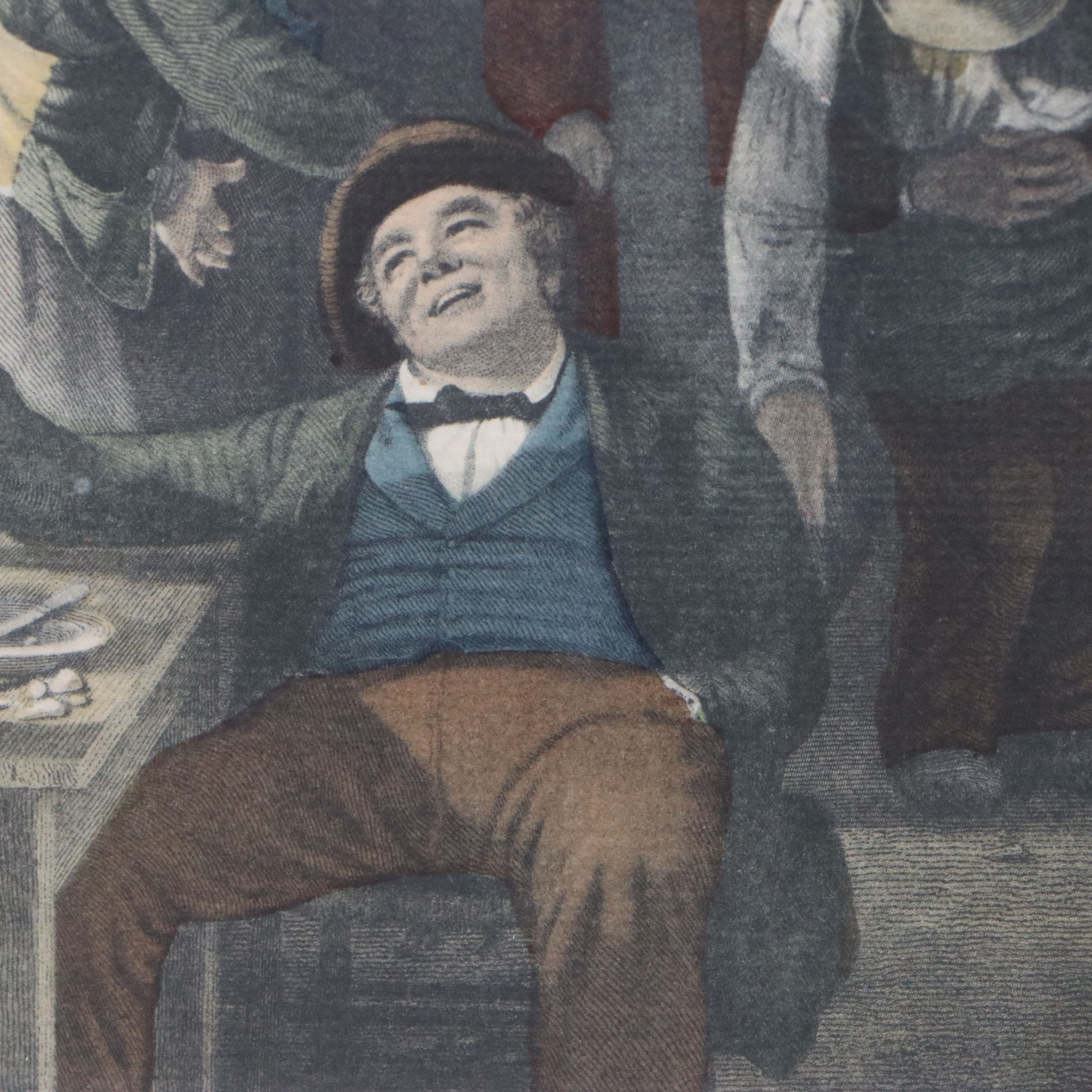 Hand-Colored Rotogravure After G. C. Bingham "The County Election"