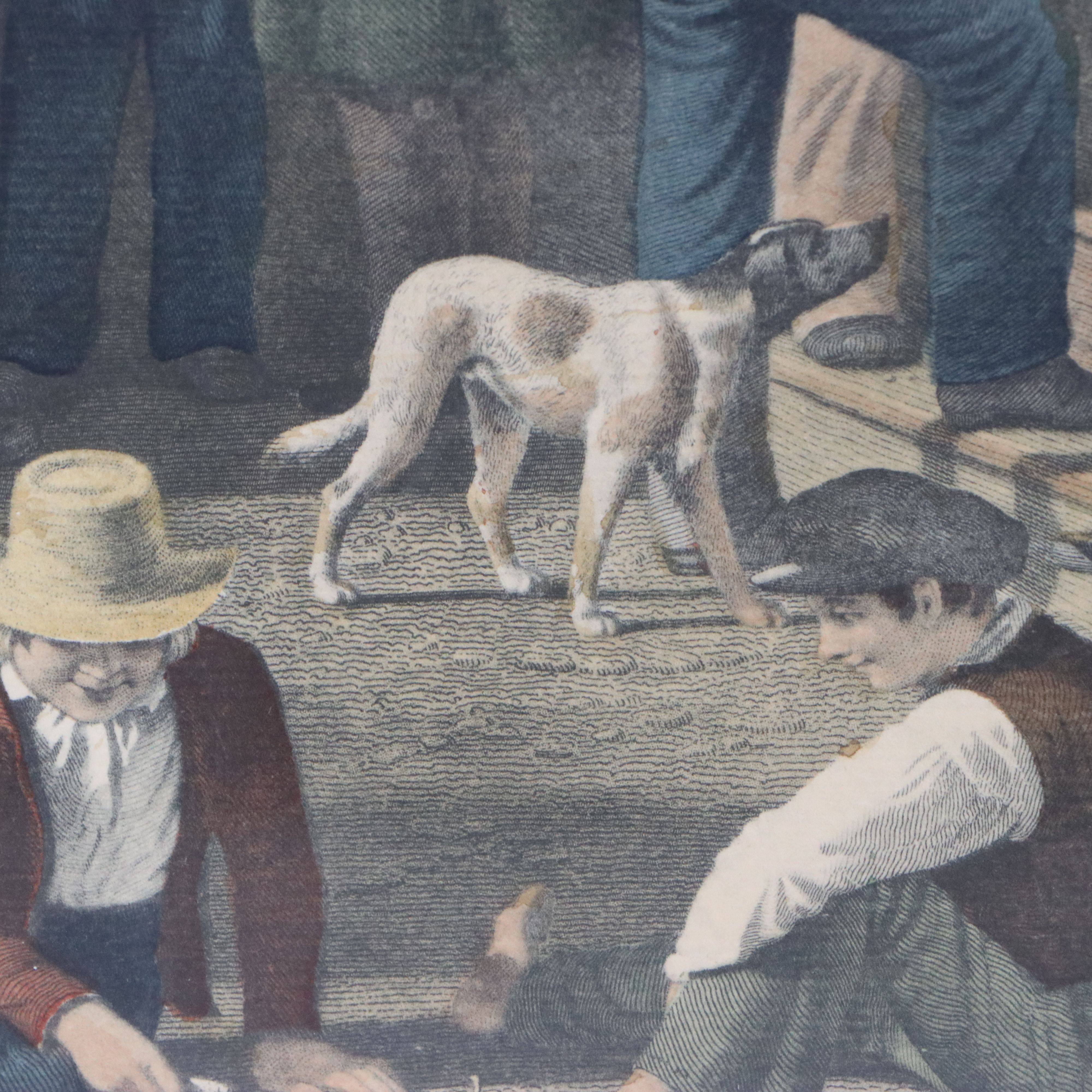 Hand-Colored Rotogravure After G. C. Bingham "The County Election"