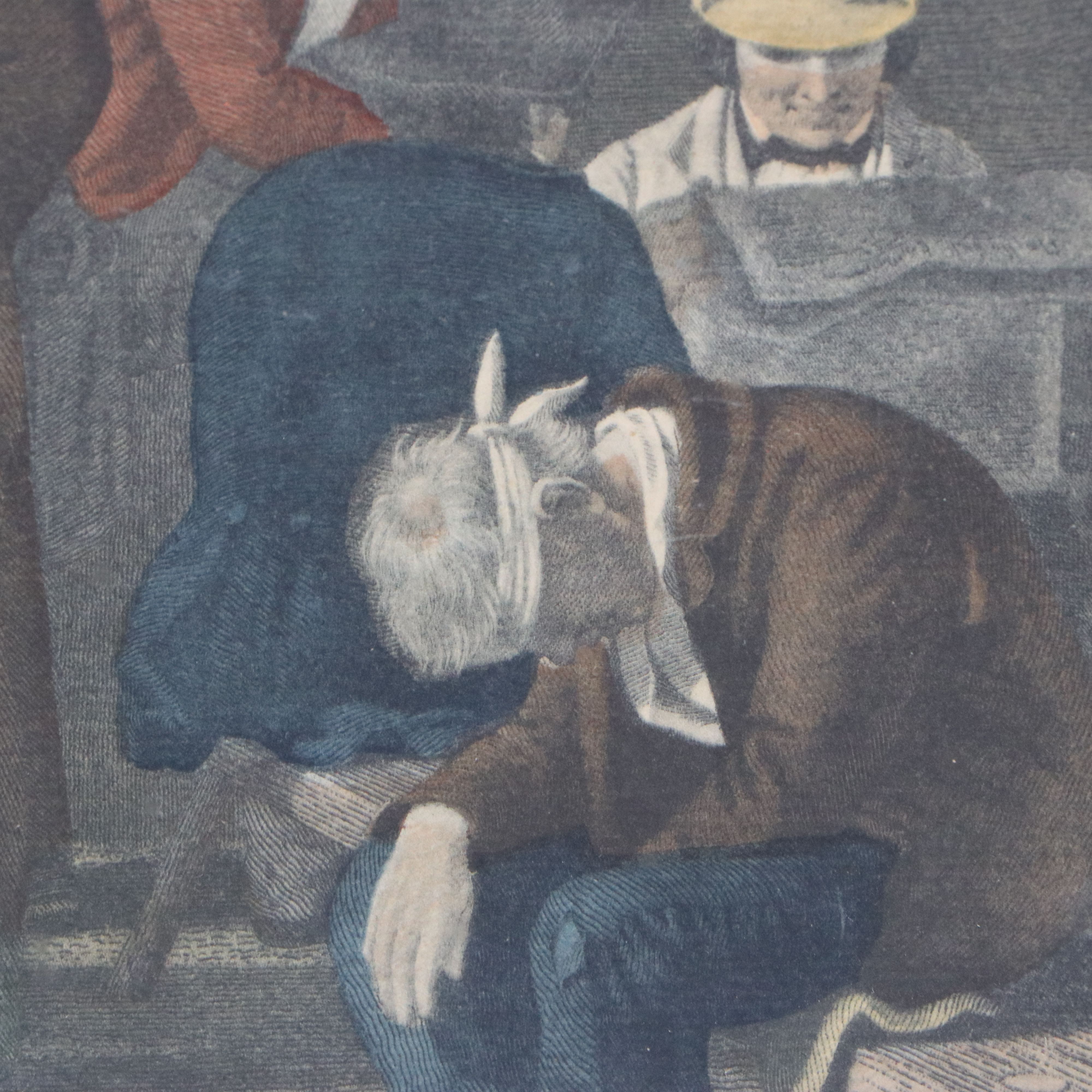 Hand-Colored Rotogravure After G. C. Bingham "The County Election"