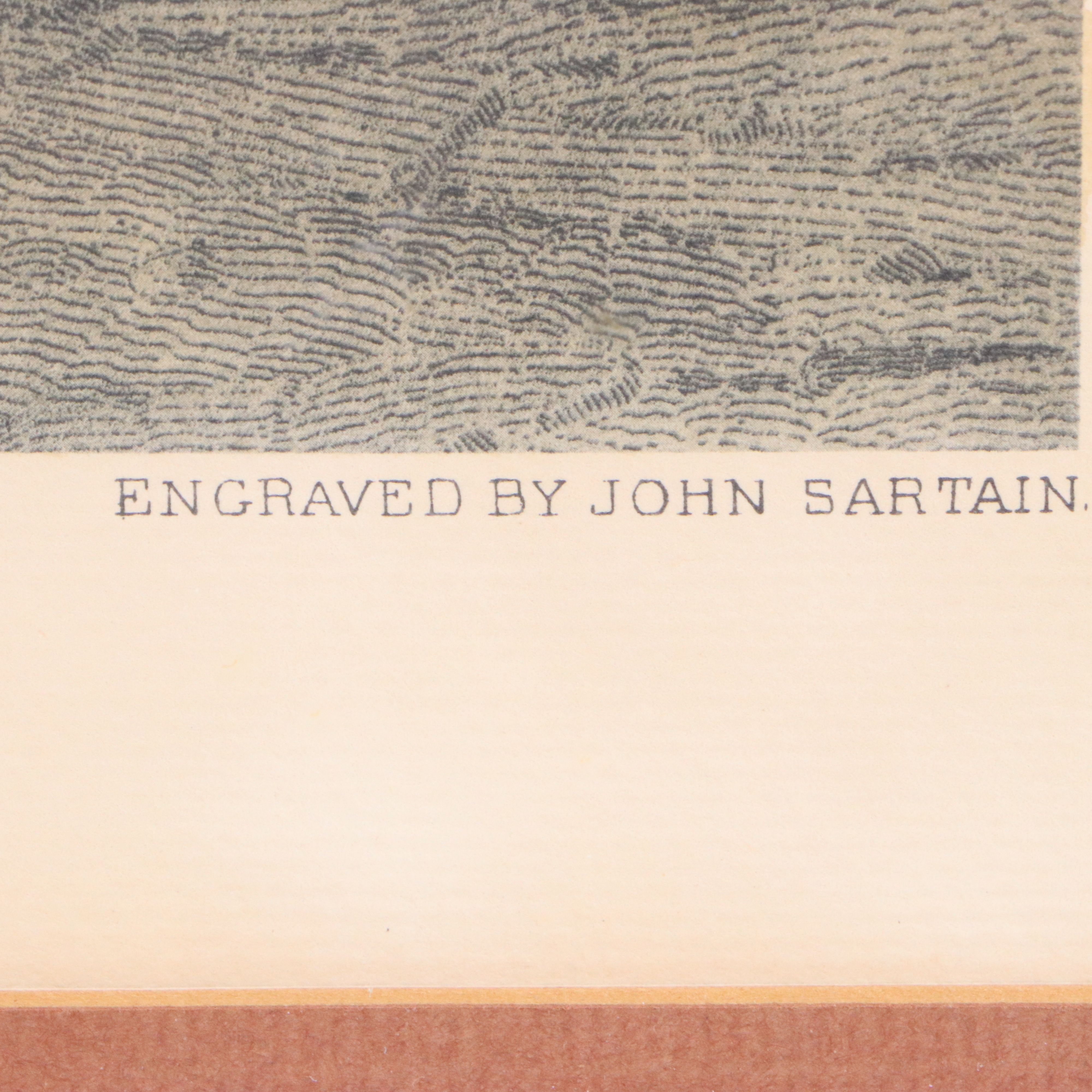 Hand-Colored Rotogravure After G. C. Bingham "The County Election"