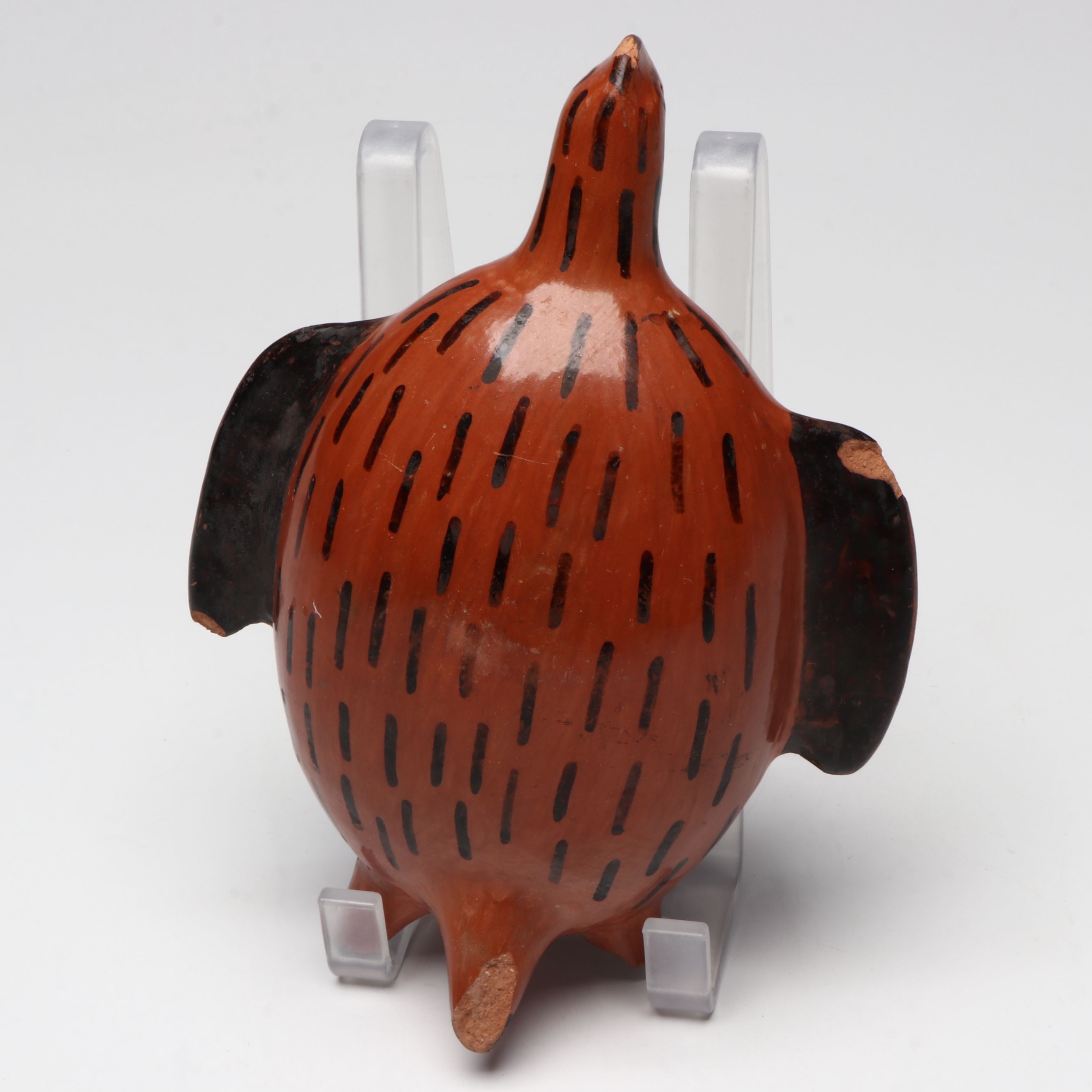 Southwestern Maricopa Style Hand-Painted Vases and Other Red Ware Pottery