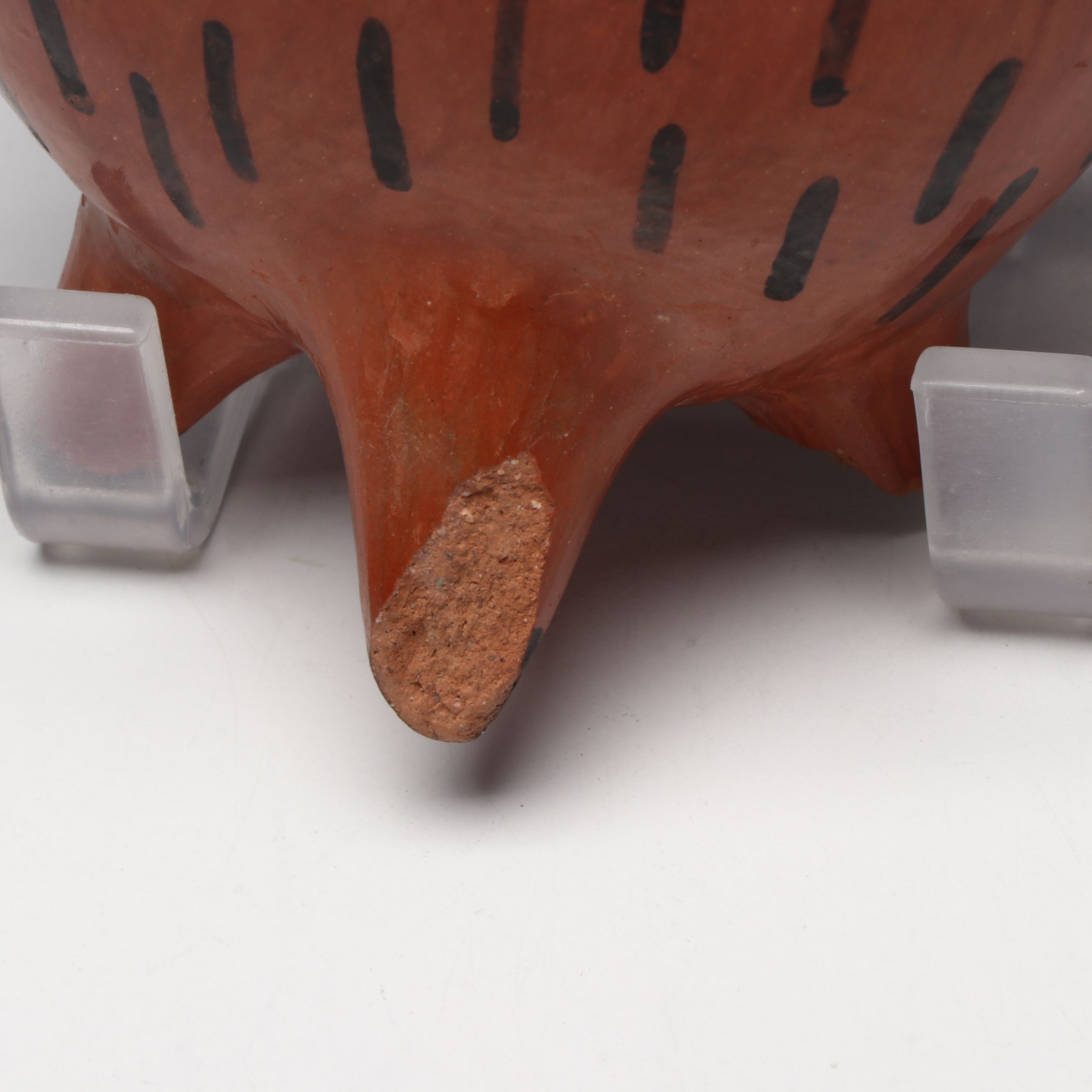 Southwestern Maricopa Style Hand-Painted Vases and Other Red Ware Pottery