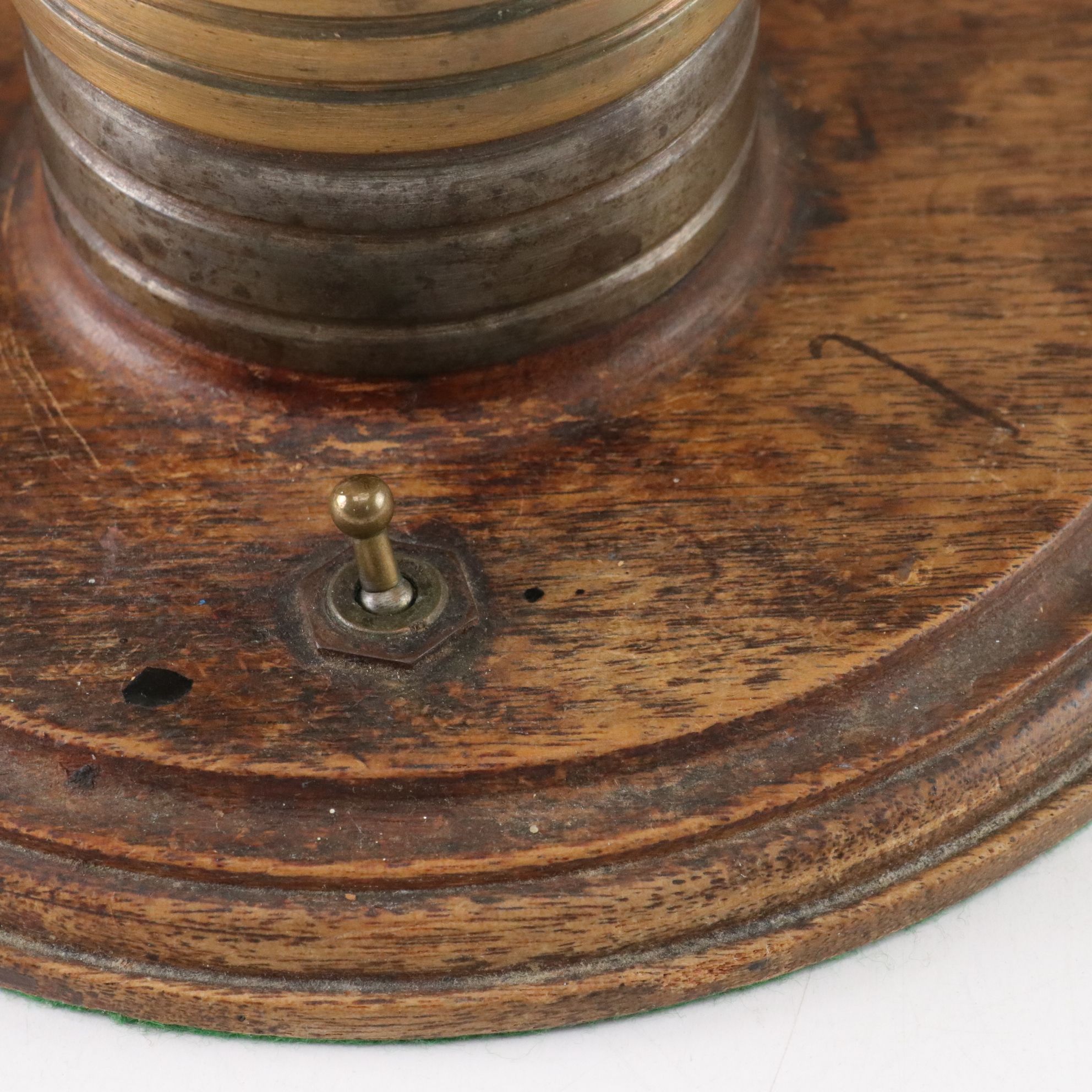 Trench Art Artillery Shell Table Lamp