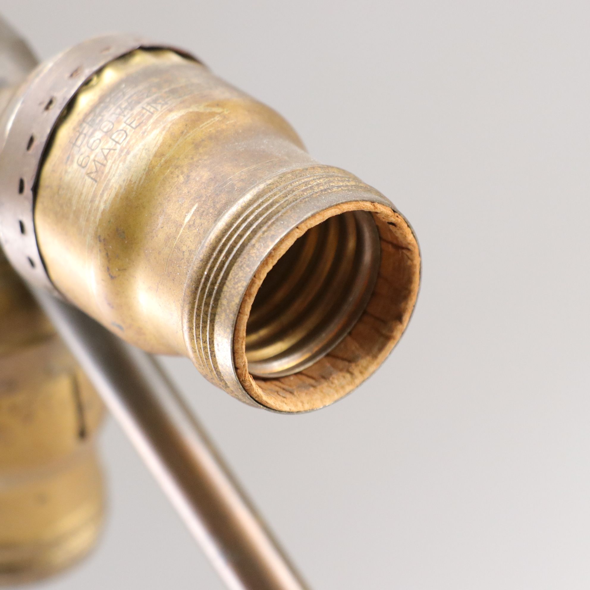 Trench Art Artillery Shell Table Lamp