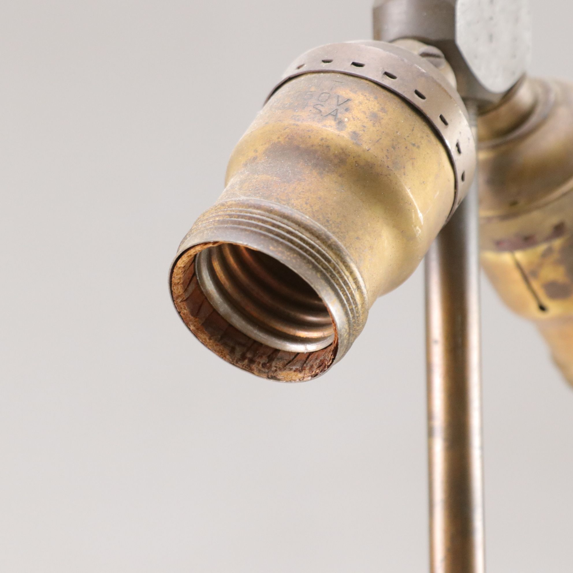 Trench Art Artillery Shell Table Lamp