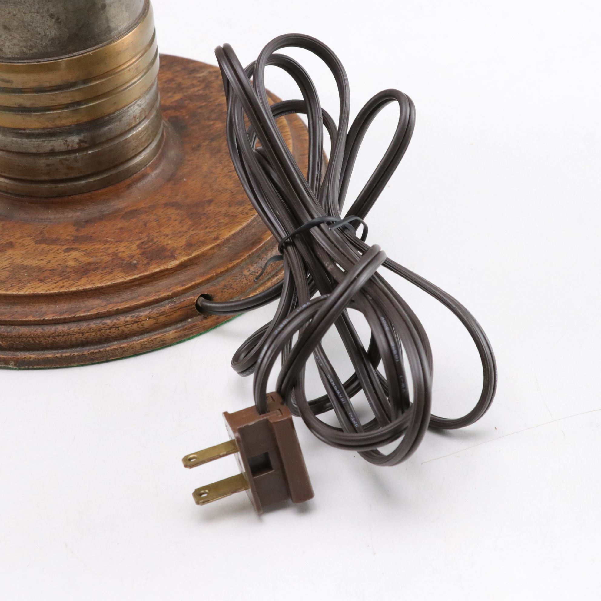 Trench Art Artillery Shell Table Lamp