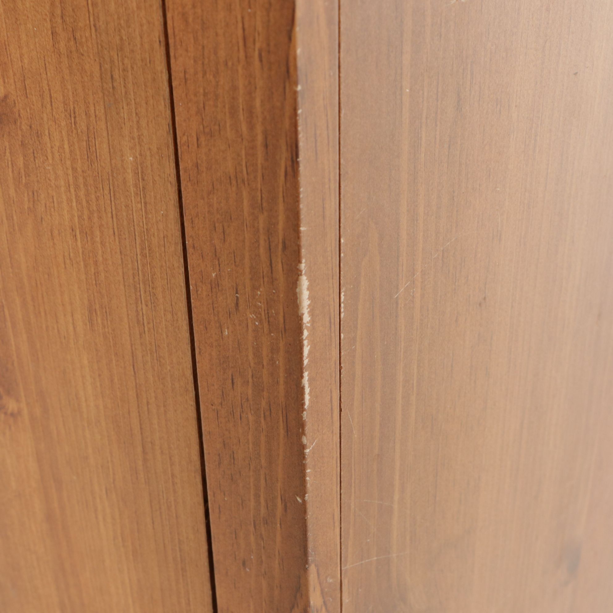 Woodgrain Finished Kitchen Storage Cabinet, Late 20th Century