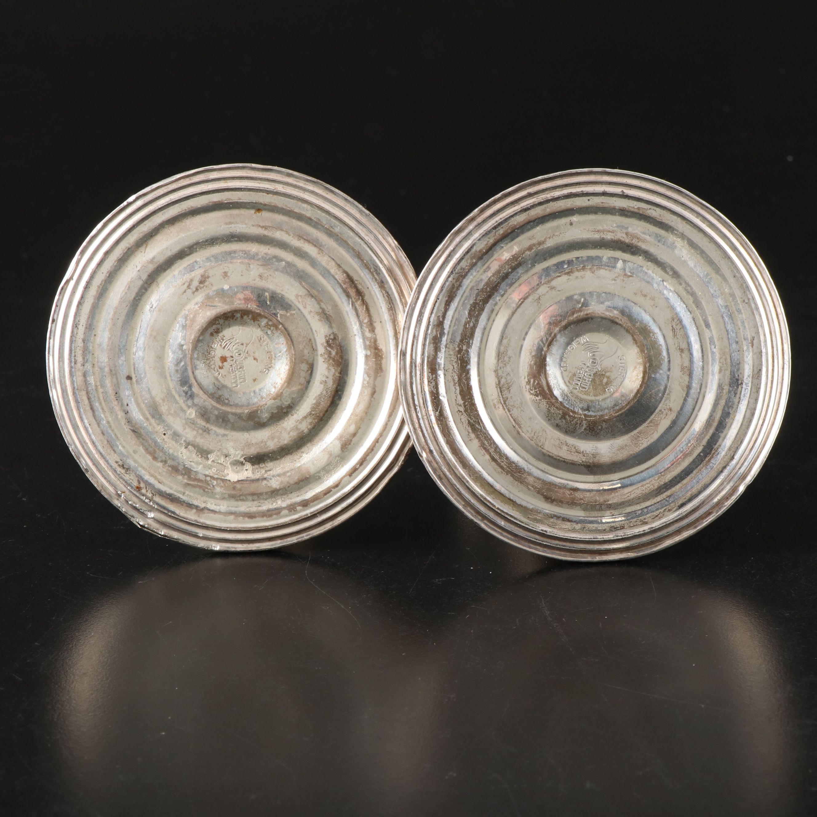 Presner and Duchin Creation Sterling Silver Weighted Candle Holder