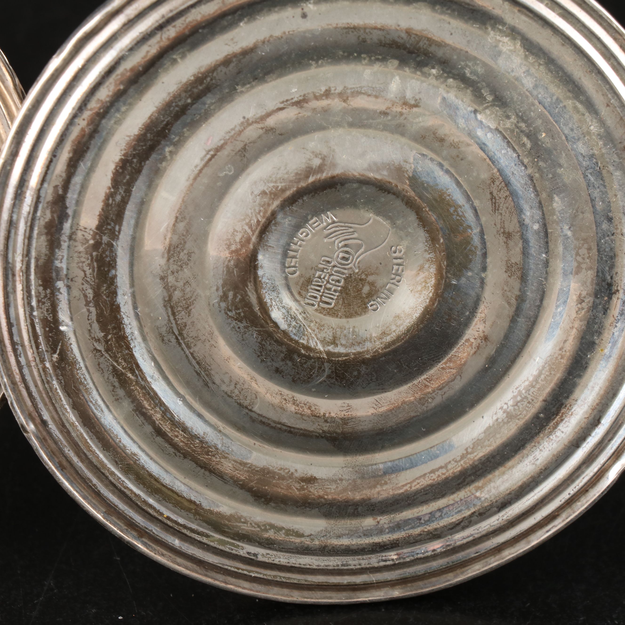 Presner and Duchin Creation Sterling Silver Weighted Candle Holder