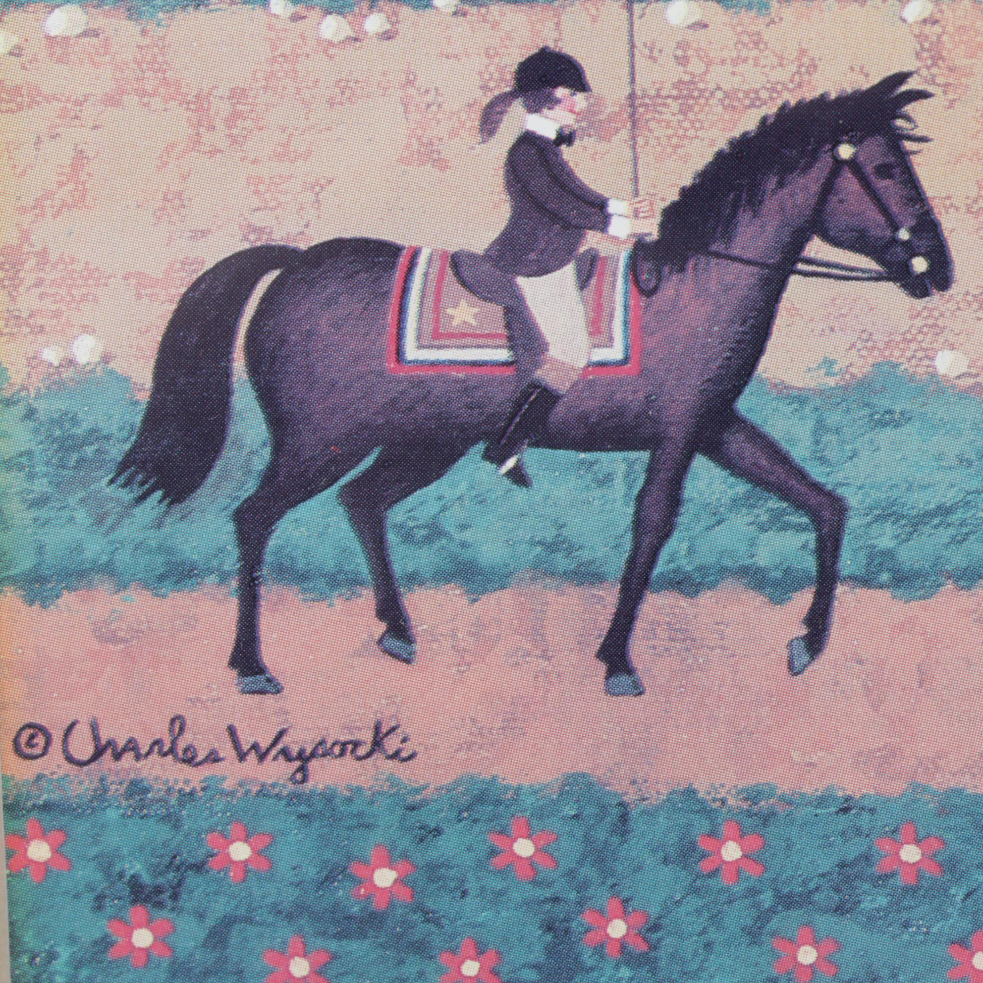 Offset Lithograph after Charles Wysocki "Young Patriots"