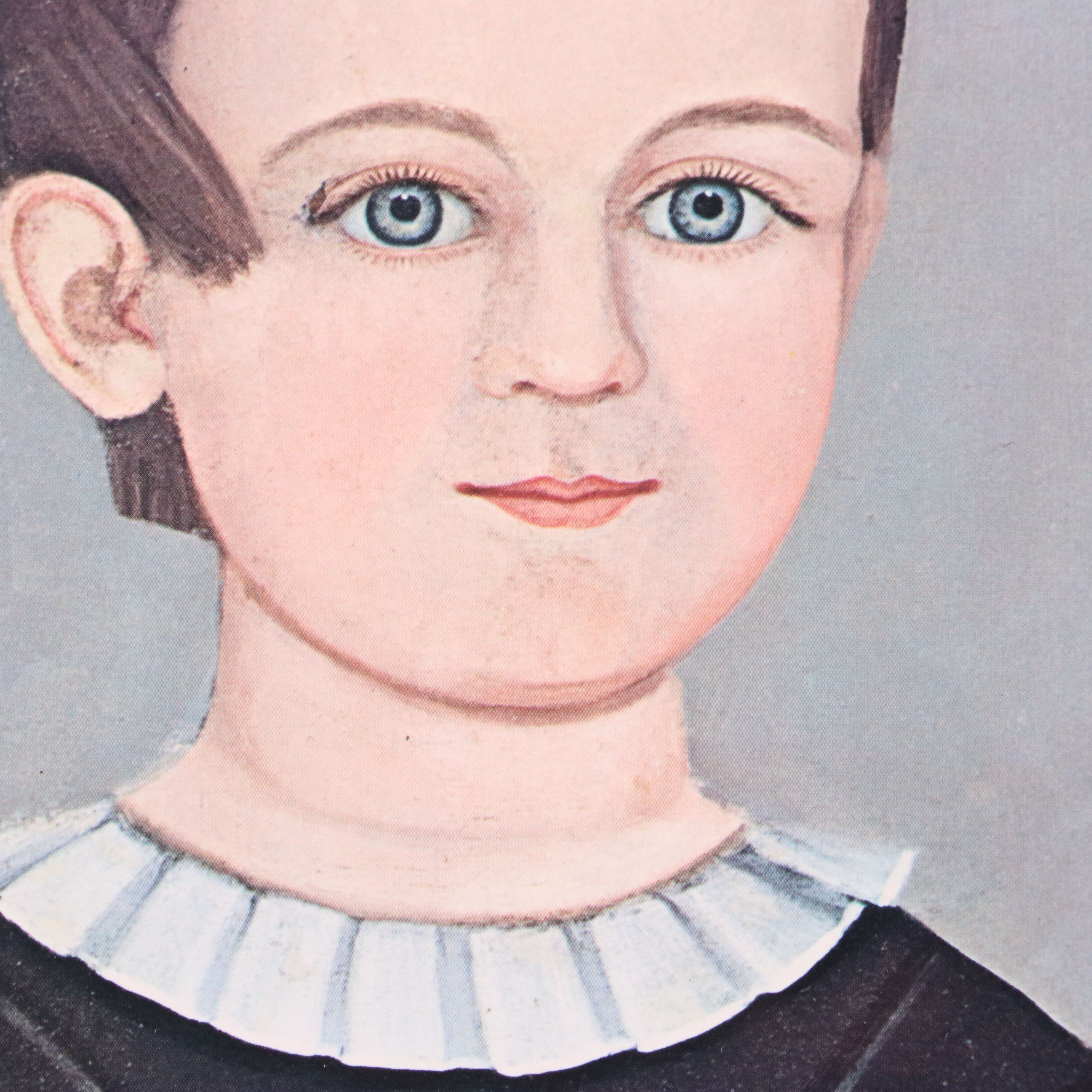 Offset Lithograph After Samuel Miller "Young Boy with a Dog"