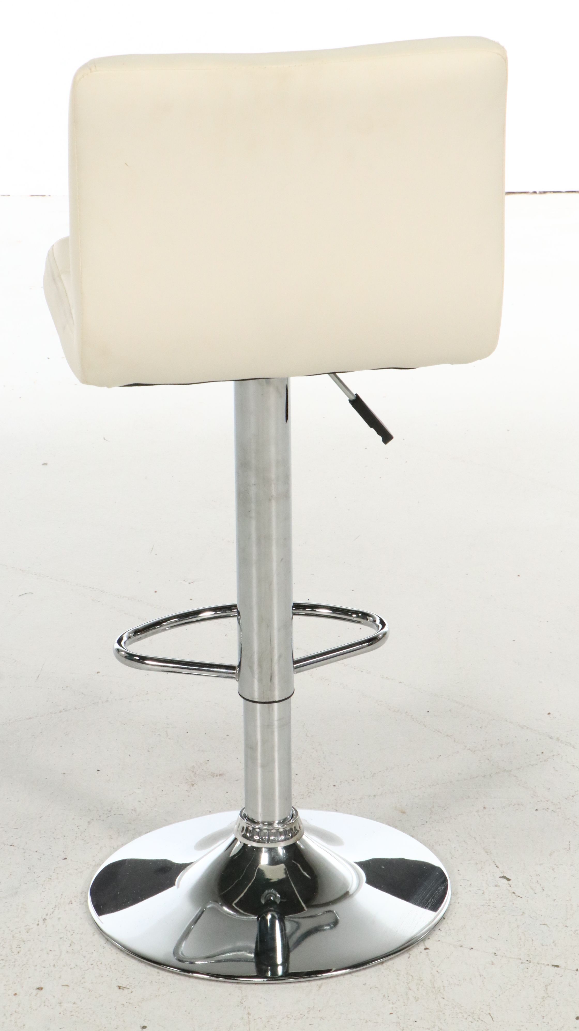 Set of Four Modern Adjustable Swivel Barstools