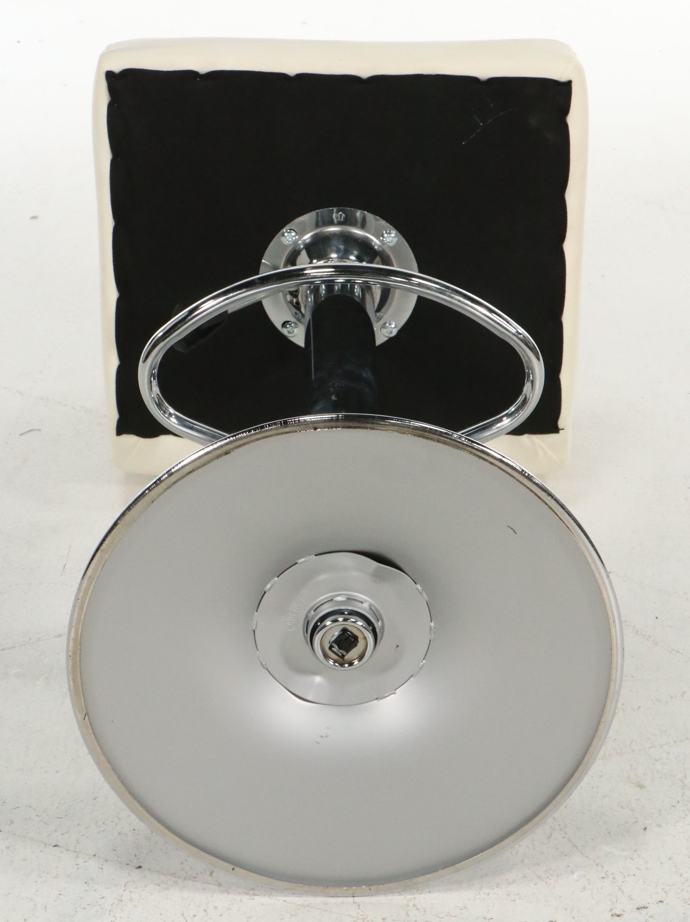 Set of Four Modern Adjustable Swivel Barstools