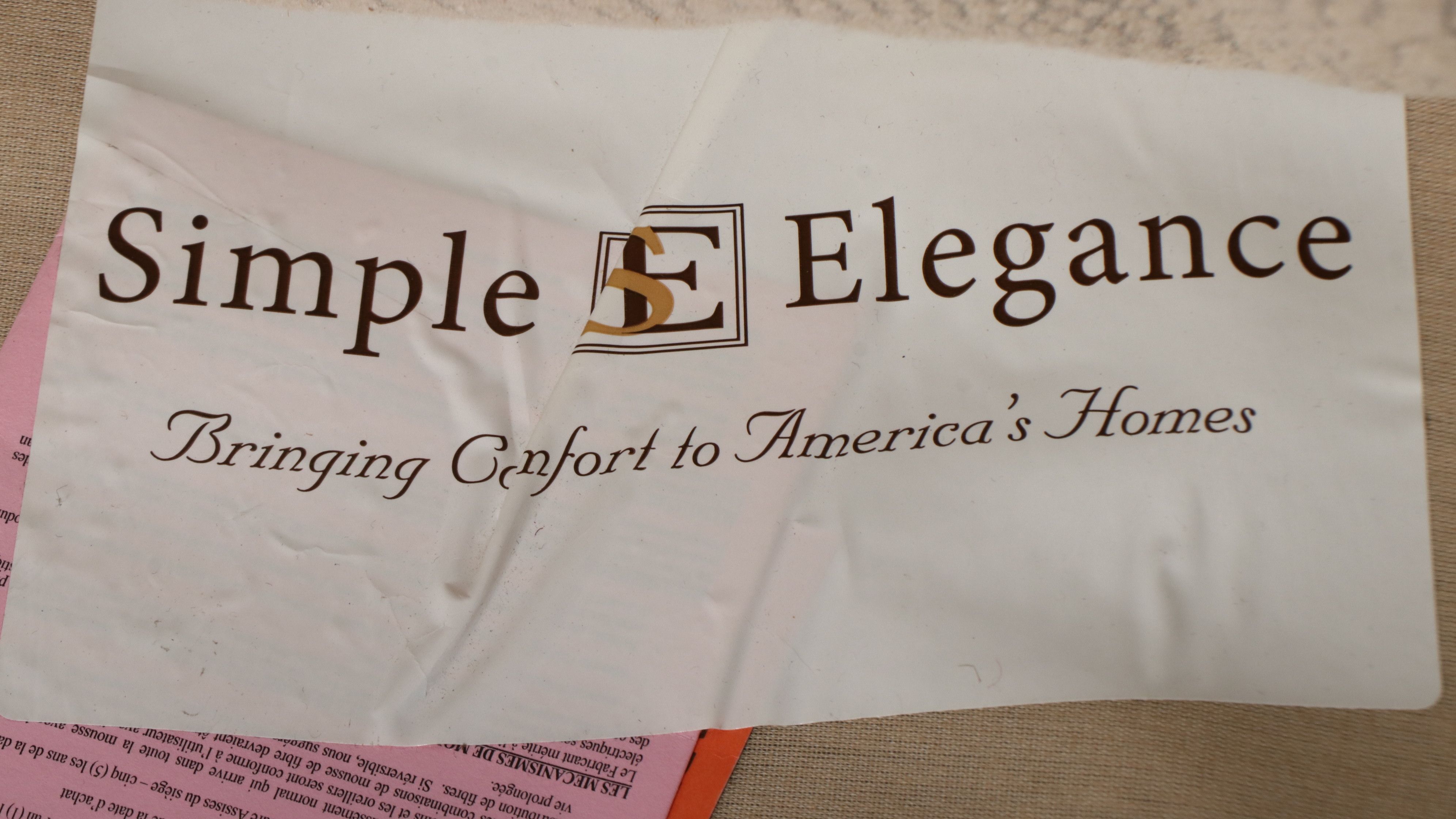 Simple Elegance Upholstered Two-Cushion Sofa