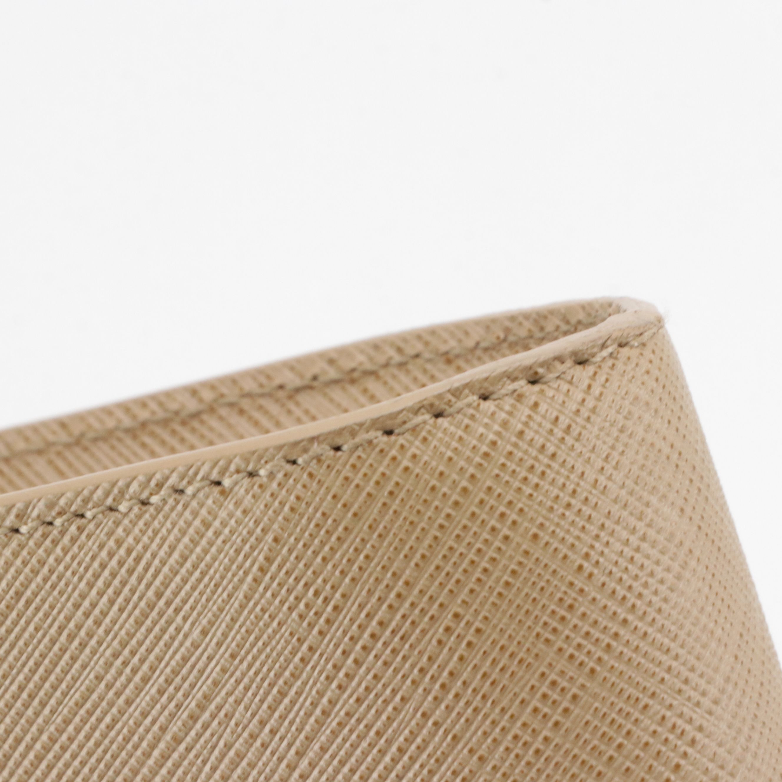 Salvatore Ferragamo Gancini Baguette in Saffiano Leather with Box