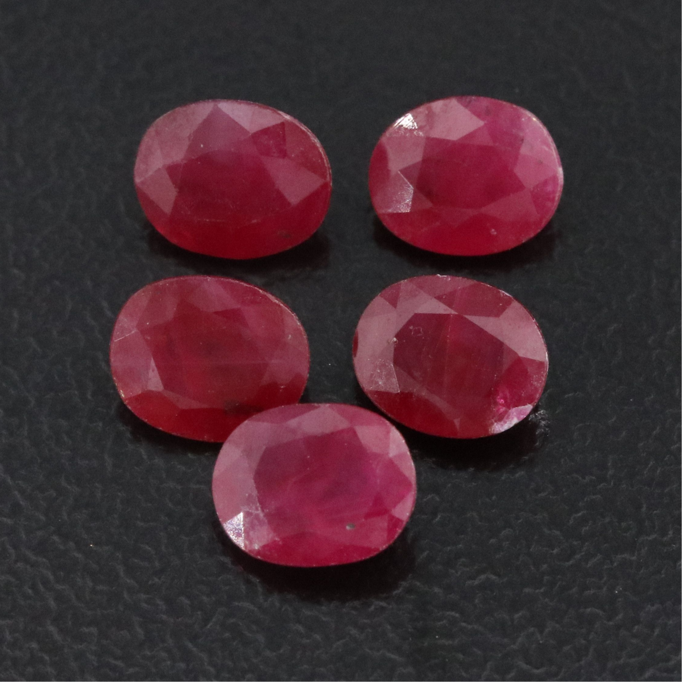 Loose 3.69 CTW Ruby Lot