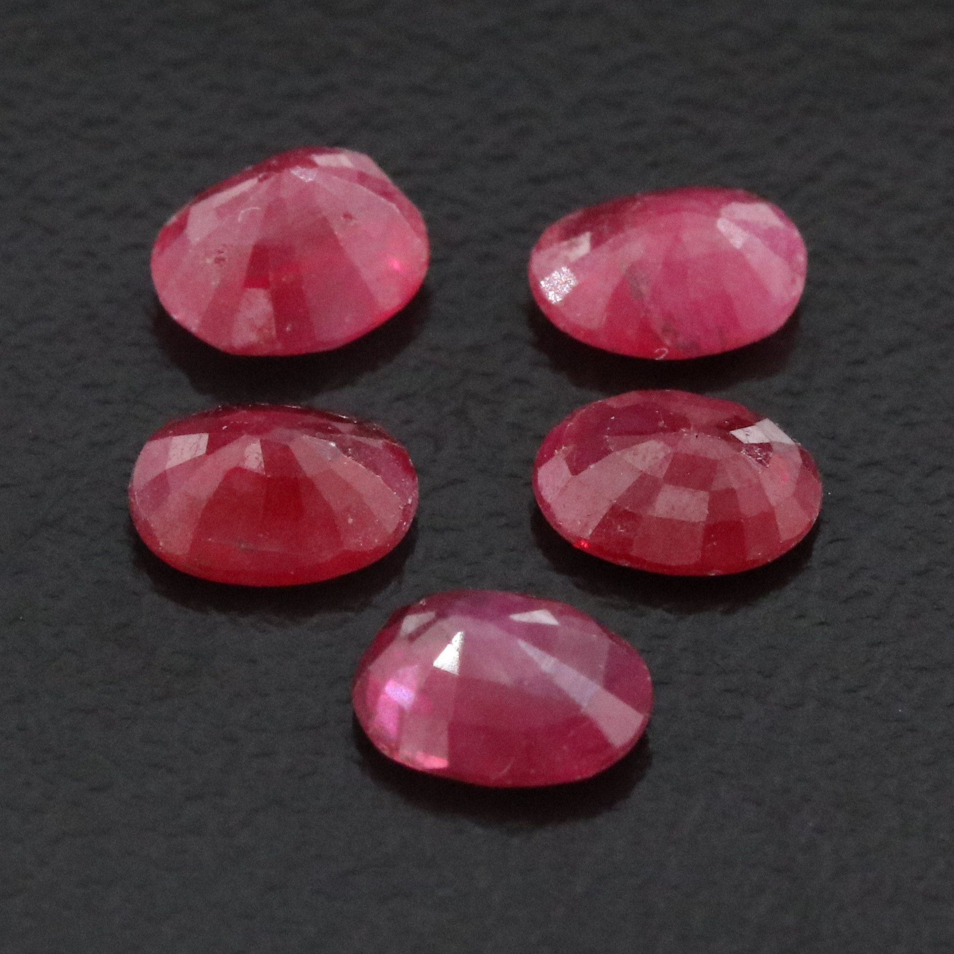 Loose 3.69 CTW Ruby Lot