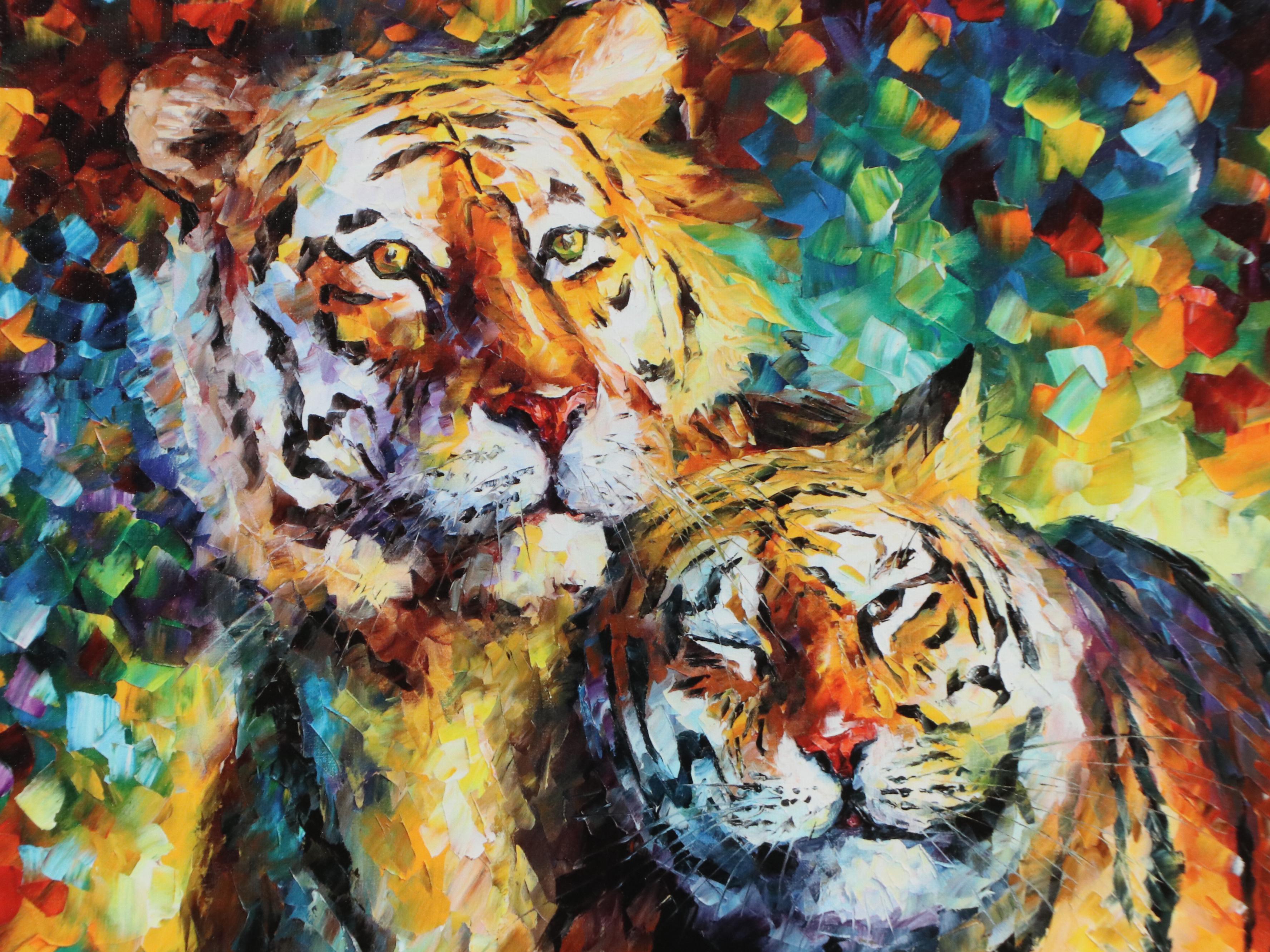 Leonid Afremov Giclée "Sweetness," 21st Century