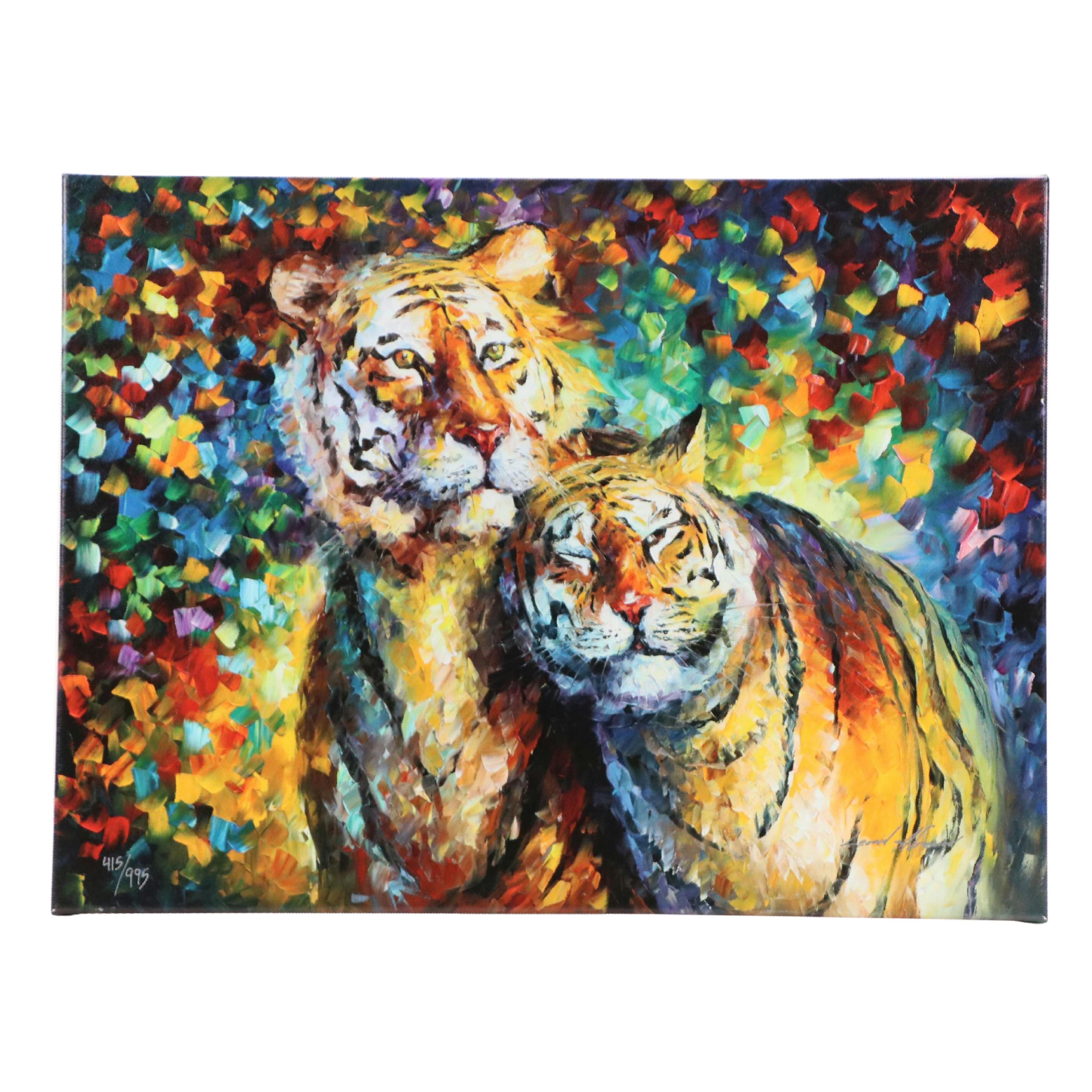 Leonid Afremov Giclée "Sweetness," 21st Century