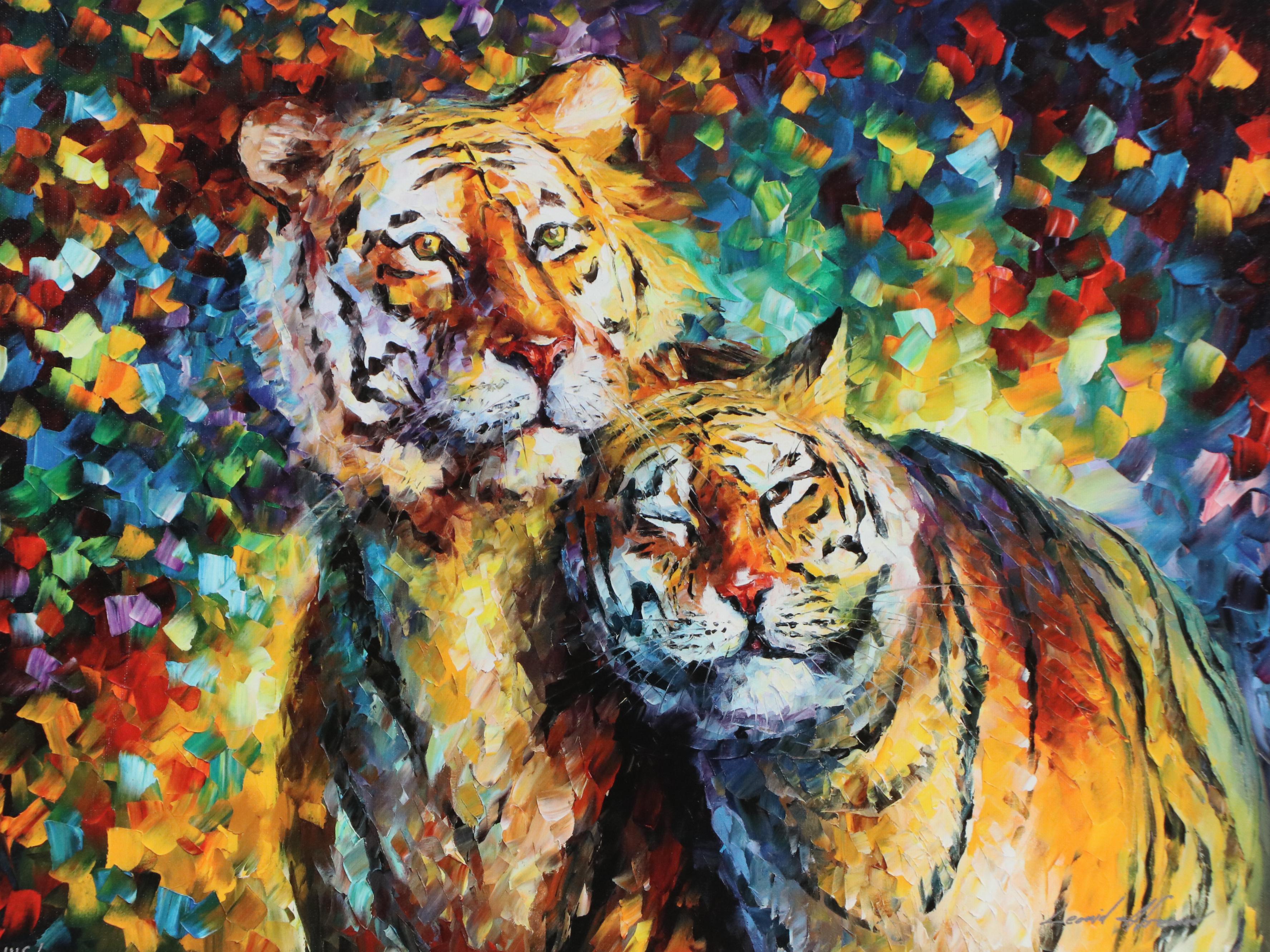 Leonid Afremov Giclée "Sweetness," 21st Century