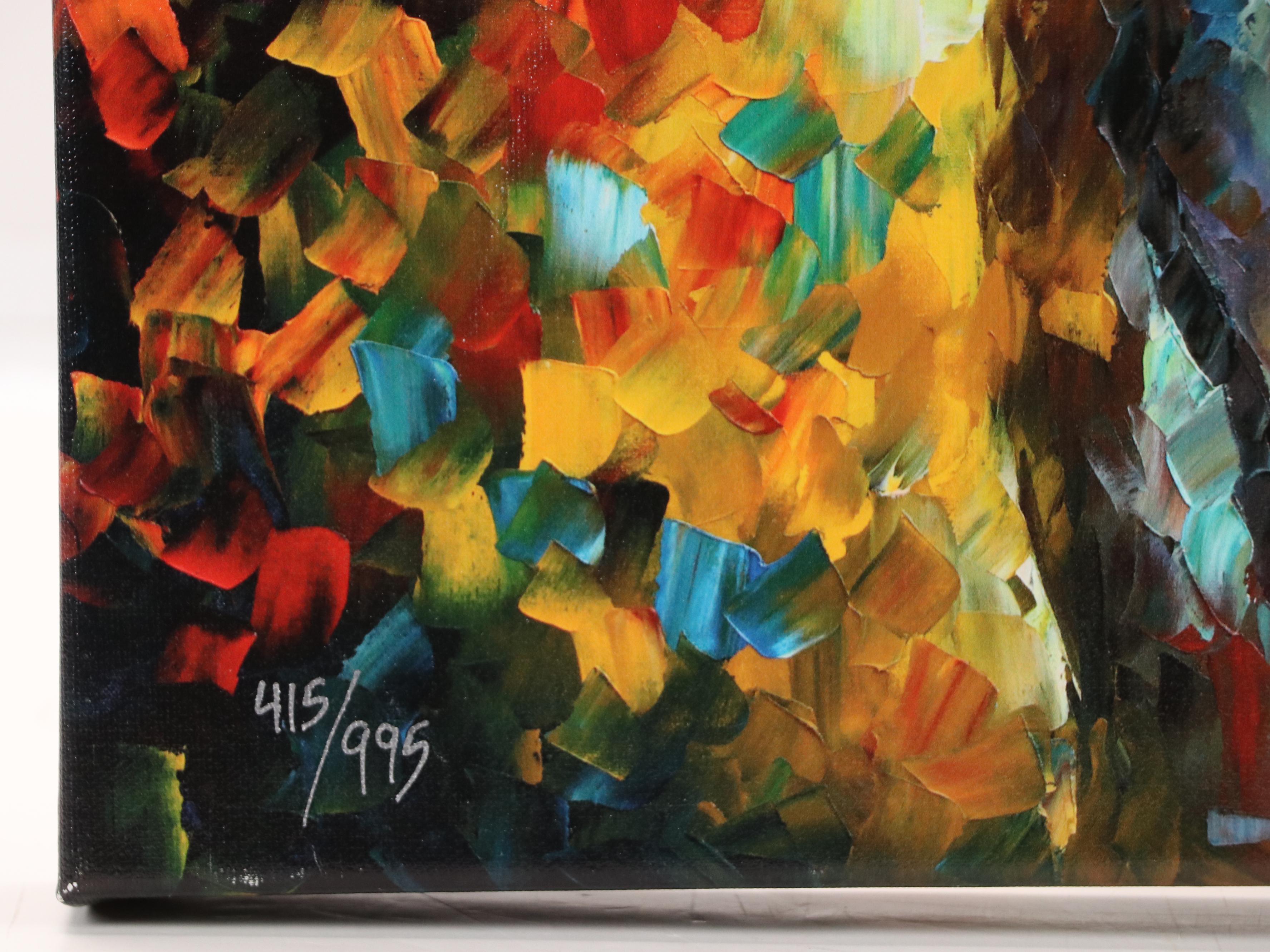 Leonid Afremov Giclée "Sweetness," 21st Century