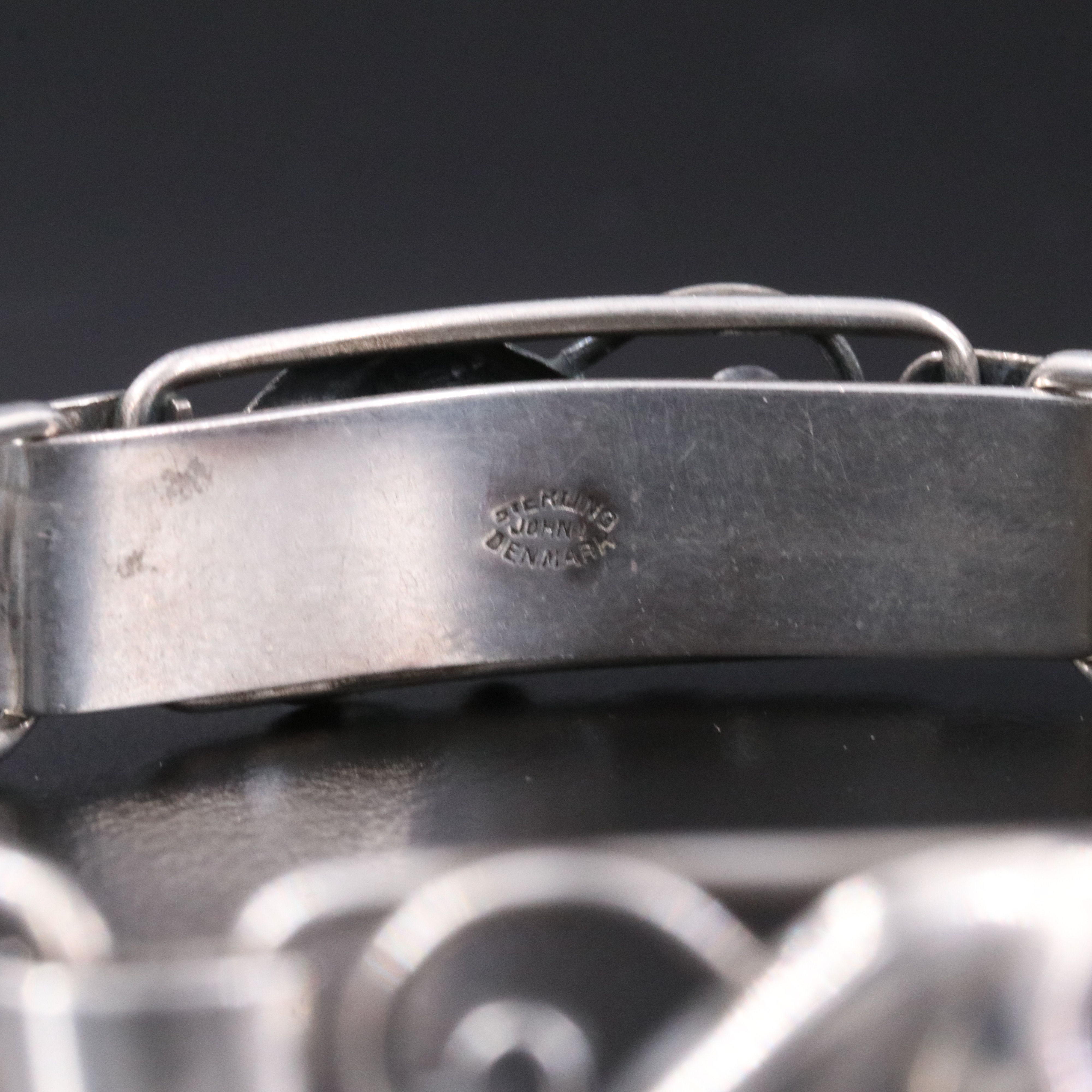 John Lauritzen Sterling Leaf Bracelet