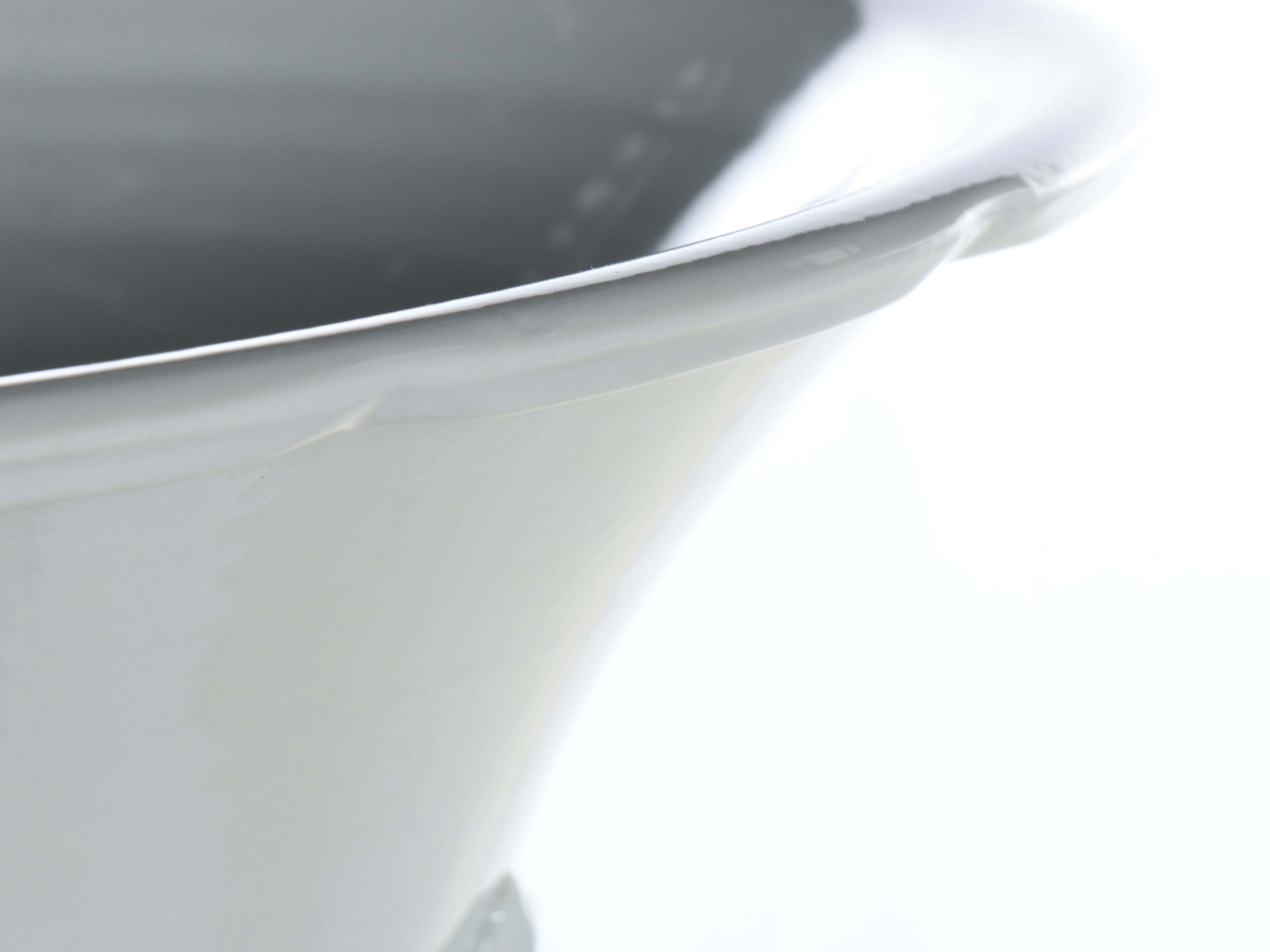 Chinese Blanc de Chine Vase with Guardian Lion Handles and Relief Dragons