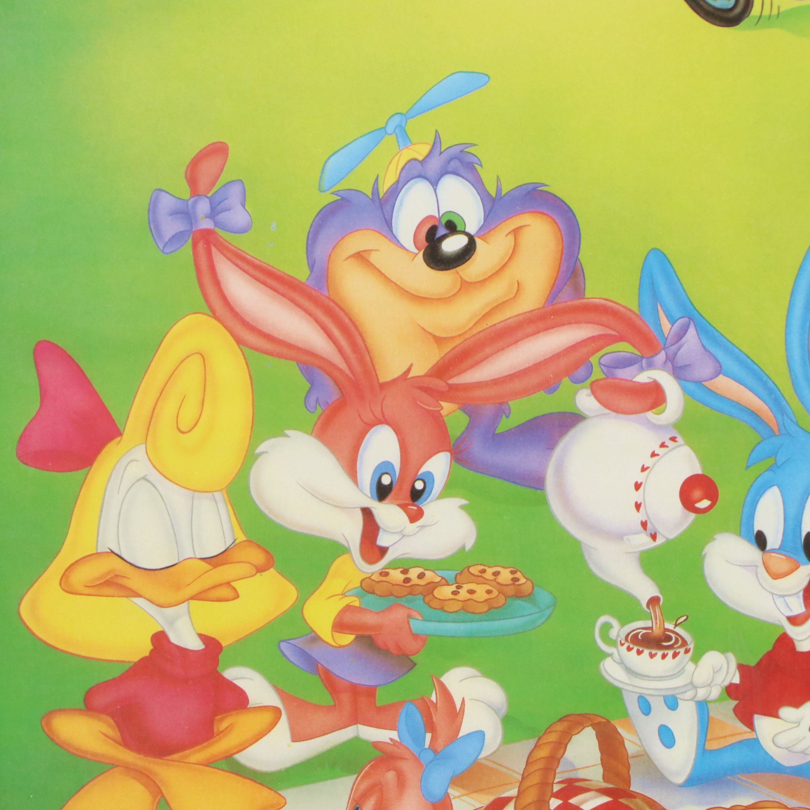 Offset Lithograph Poster "Tiny Toon Adventures," 1990-1995