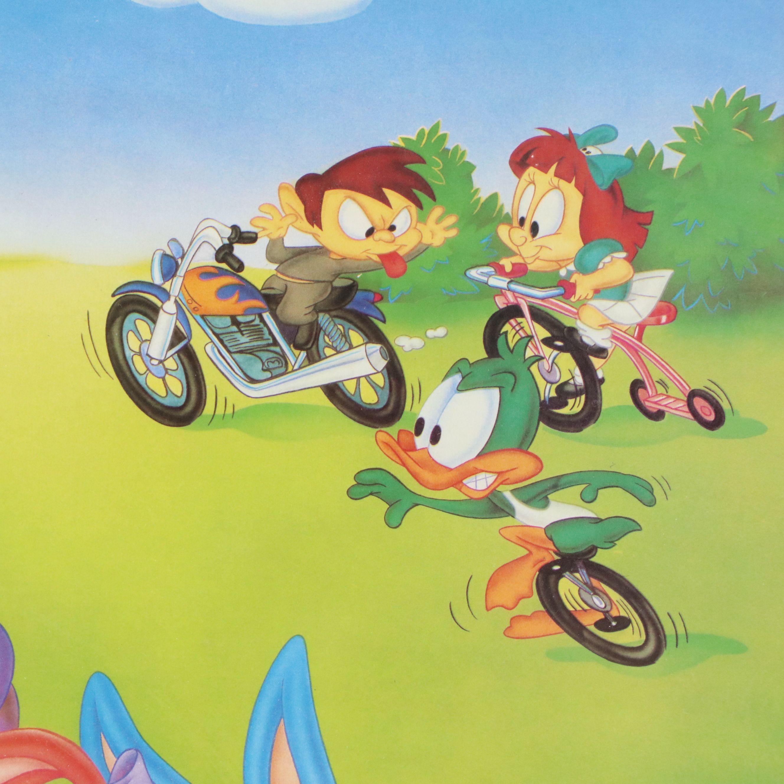 Offset Lithograph Poster "Tiny Toon Adventures," 1990-1995