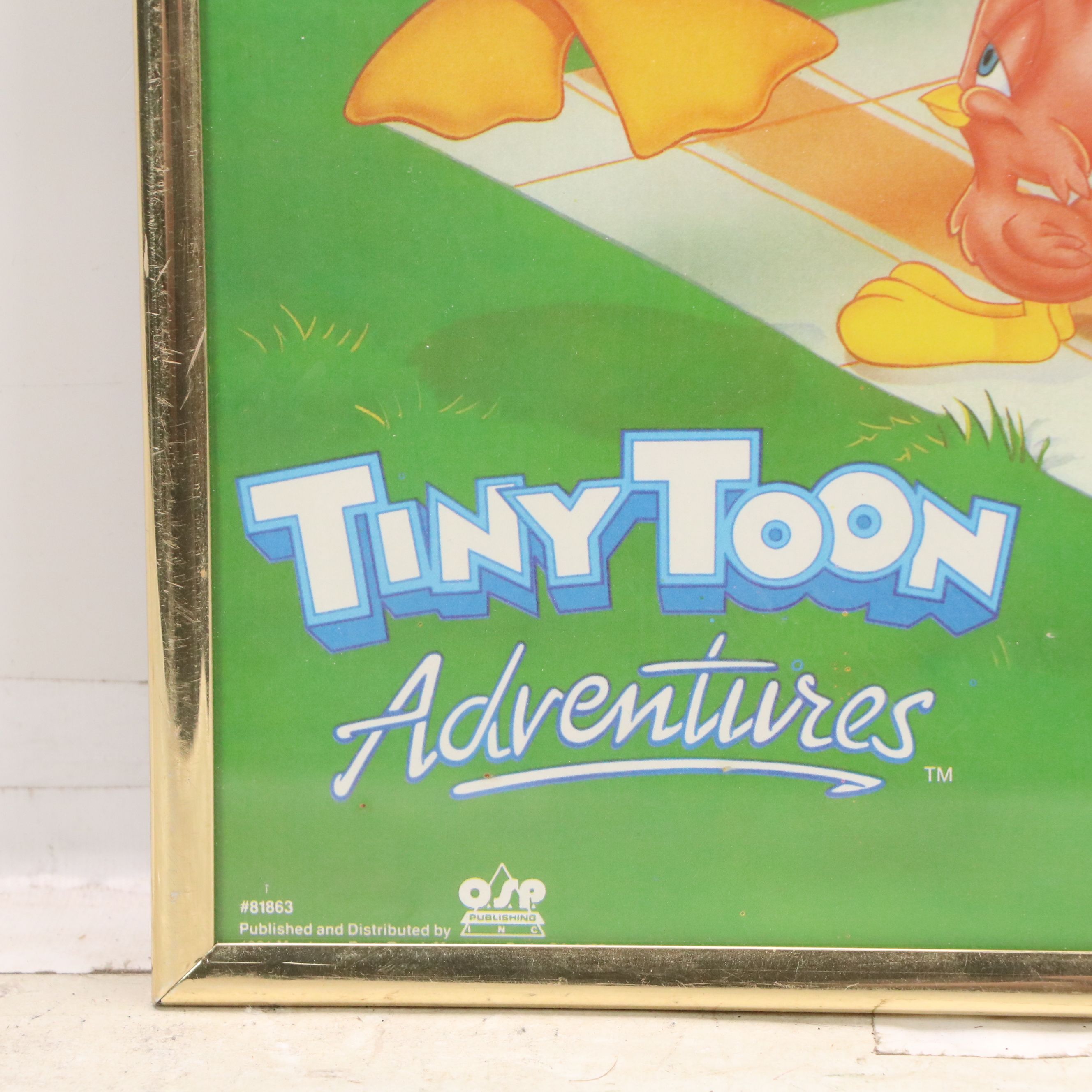 Offset Lithograph Poster "Tiny Toon Adventures," 1990-1995