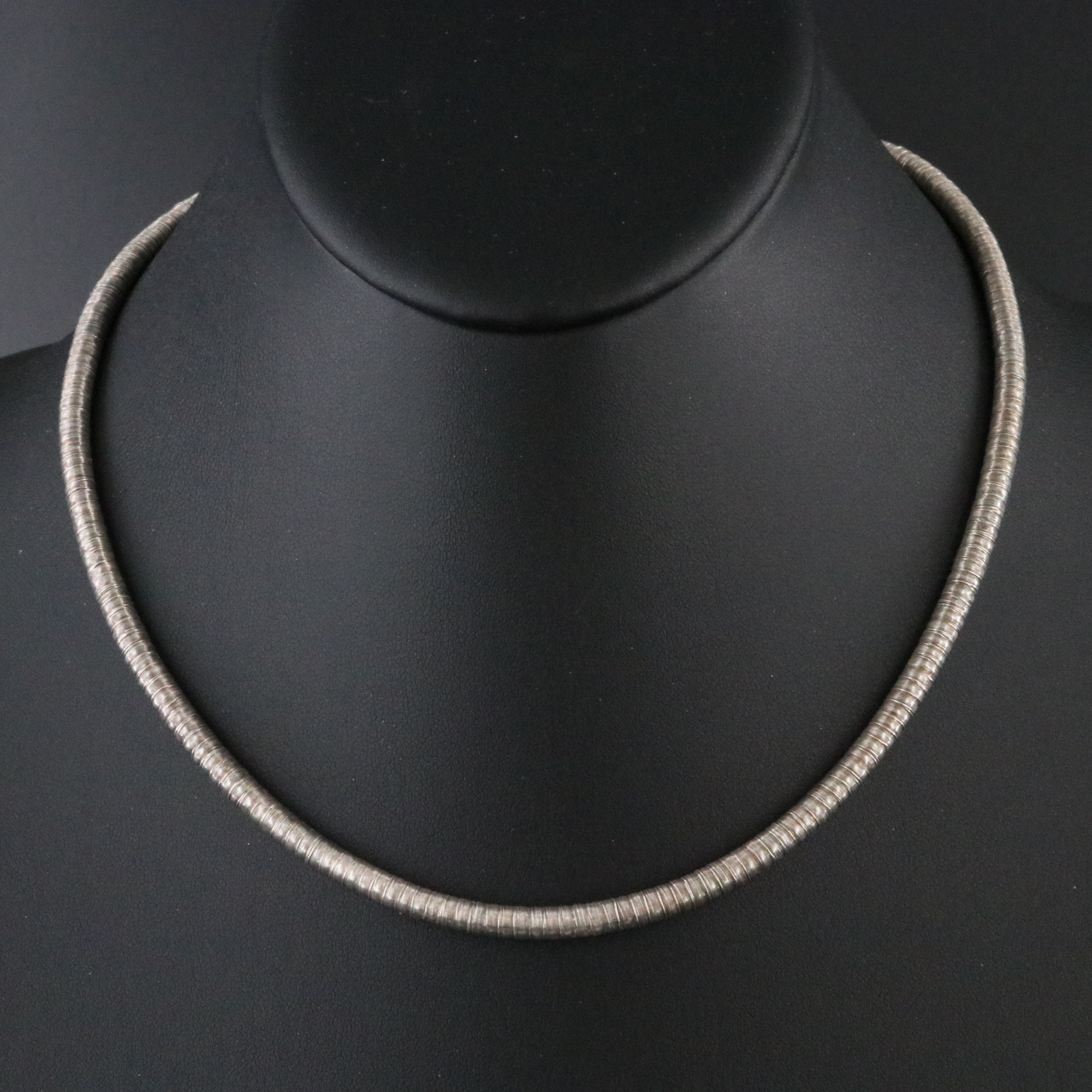 Sterling Wire-Wrapped Necklace