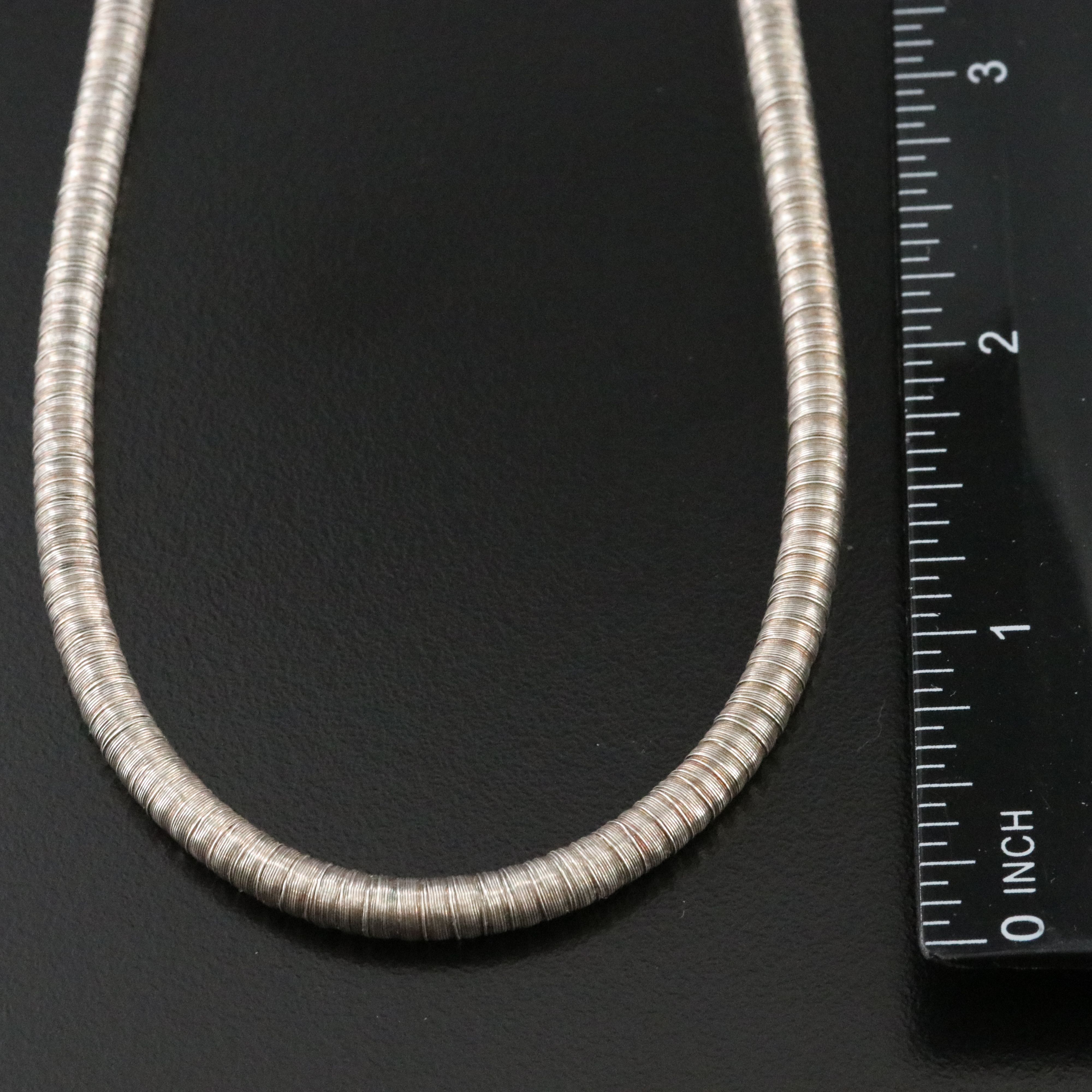 Sterling Wire-Wrapped Necklace