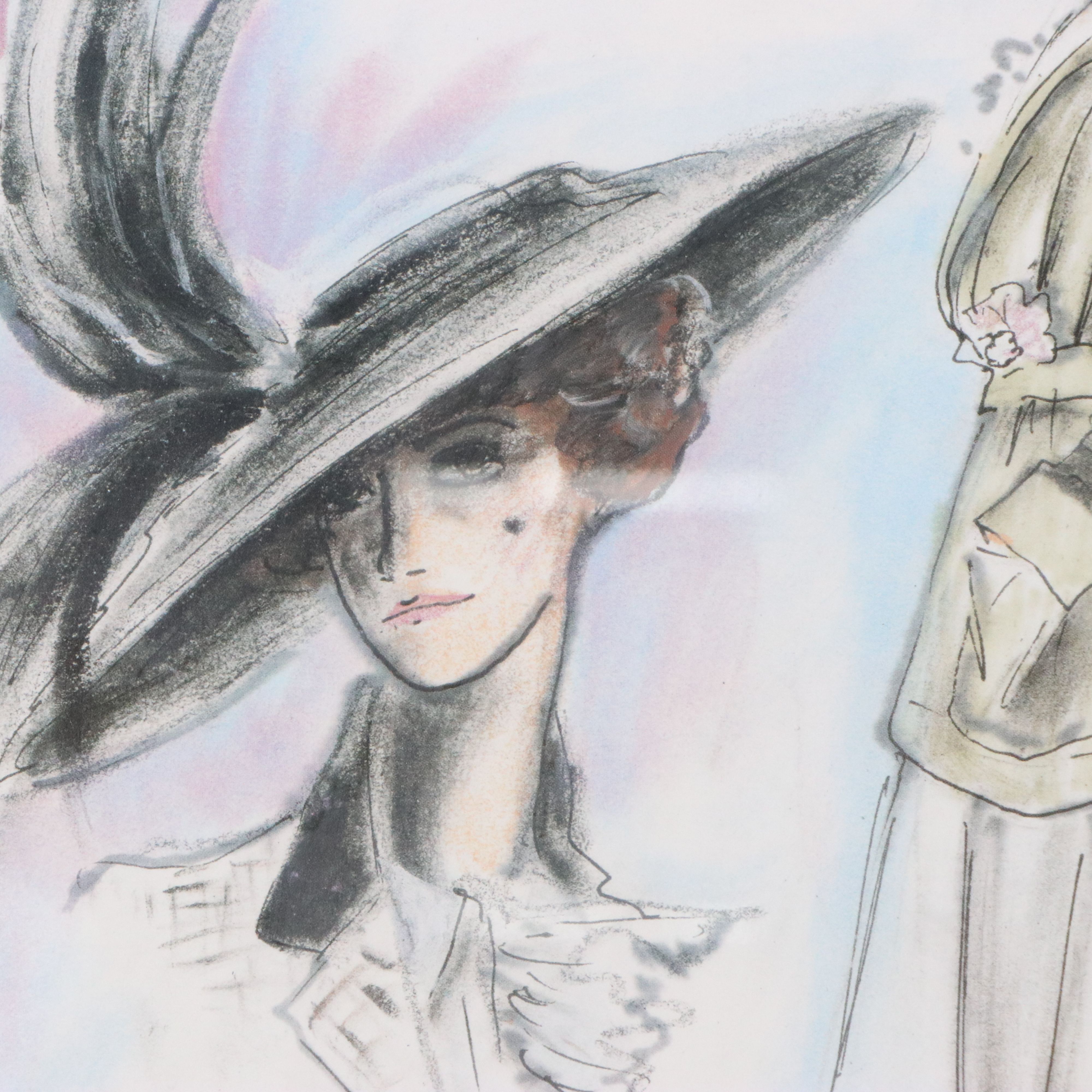 Karl Lagerfeld Chanel Offset Lithograph Exhibition Poster, 2005