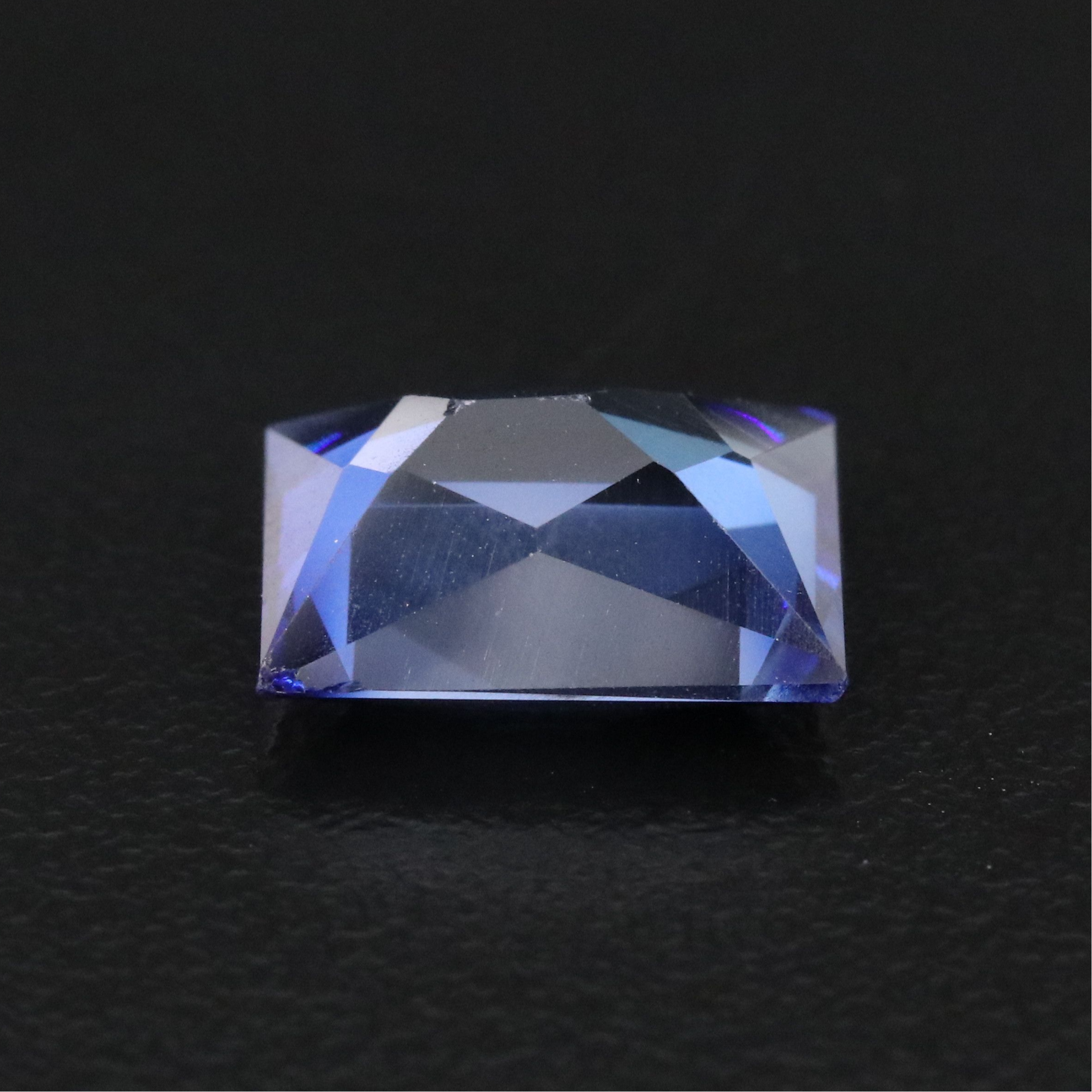 Loose 7.43 CT Lab Grown Sapphire