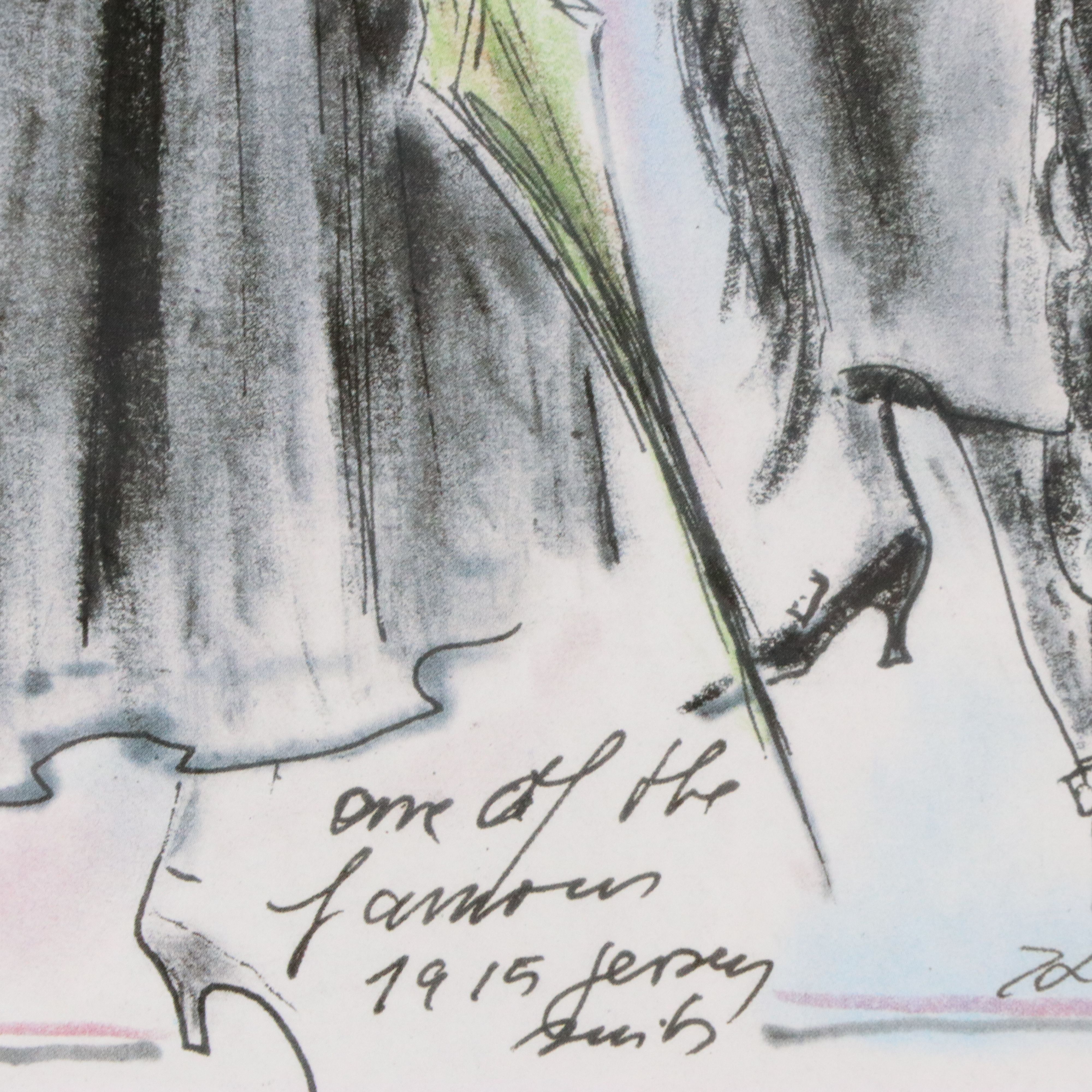 Karl Lagerfeld Chanel Offset Lithograph Exhibition Poster, 2005