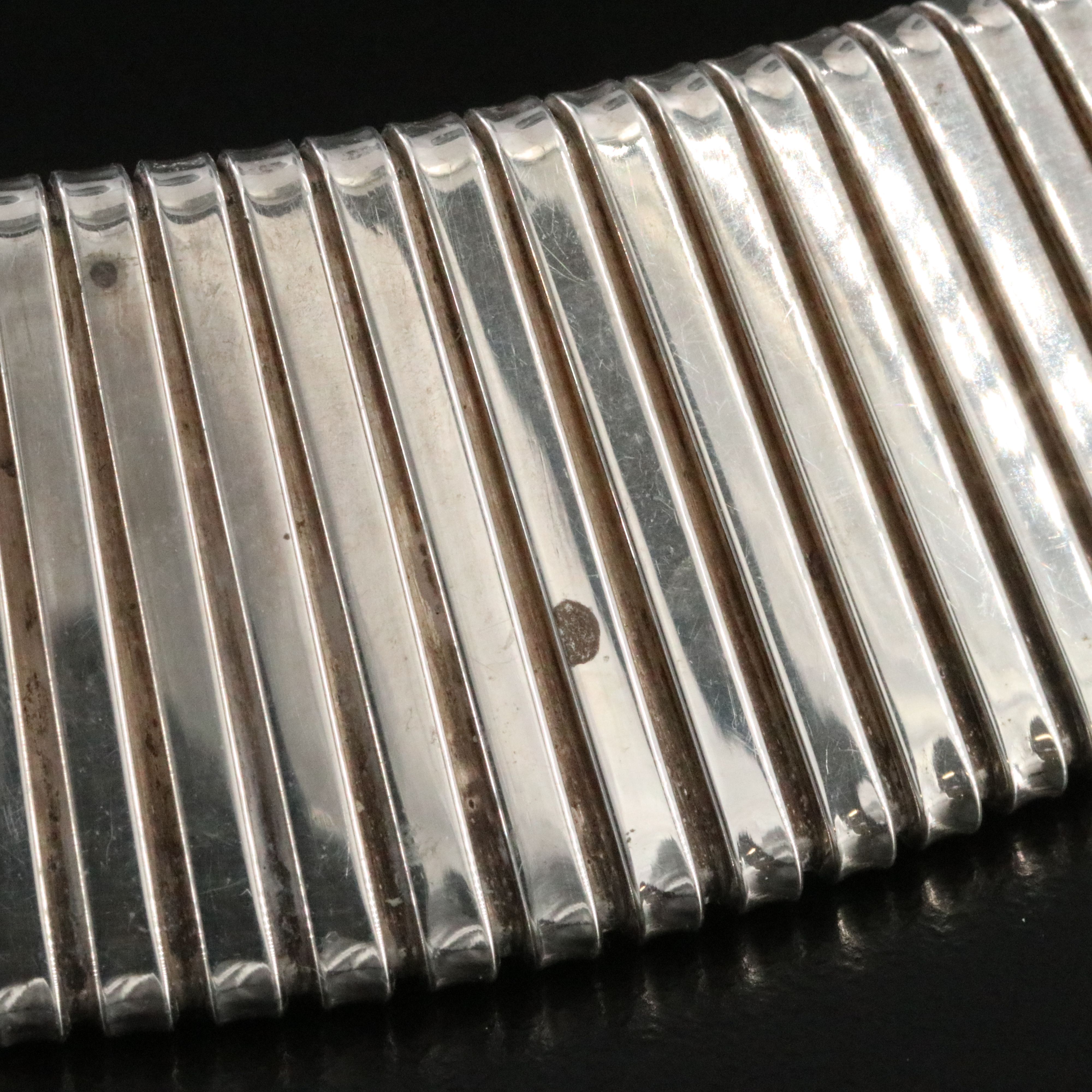 Vintage Sterling Collar Necklace