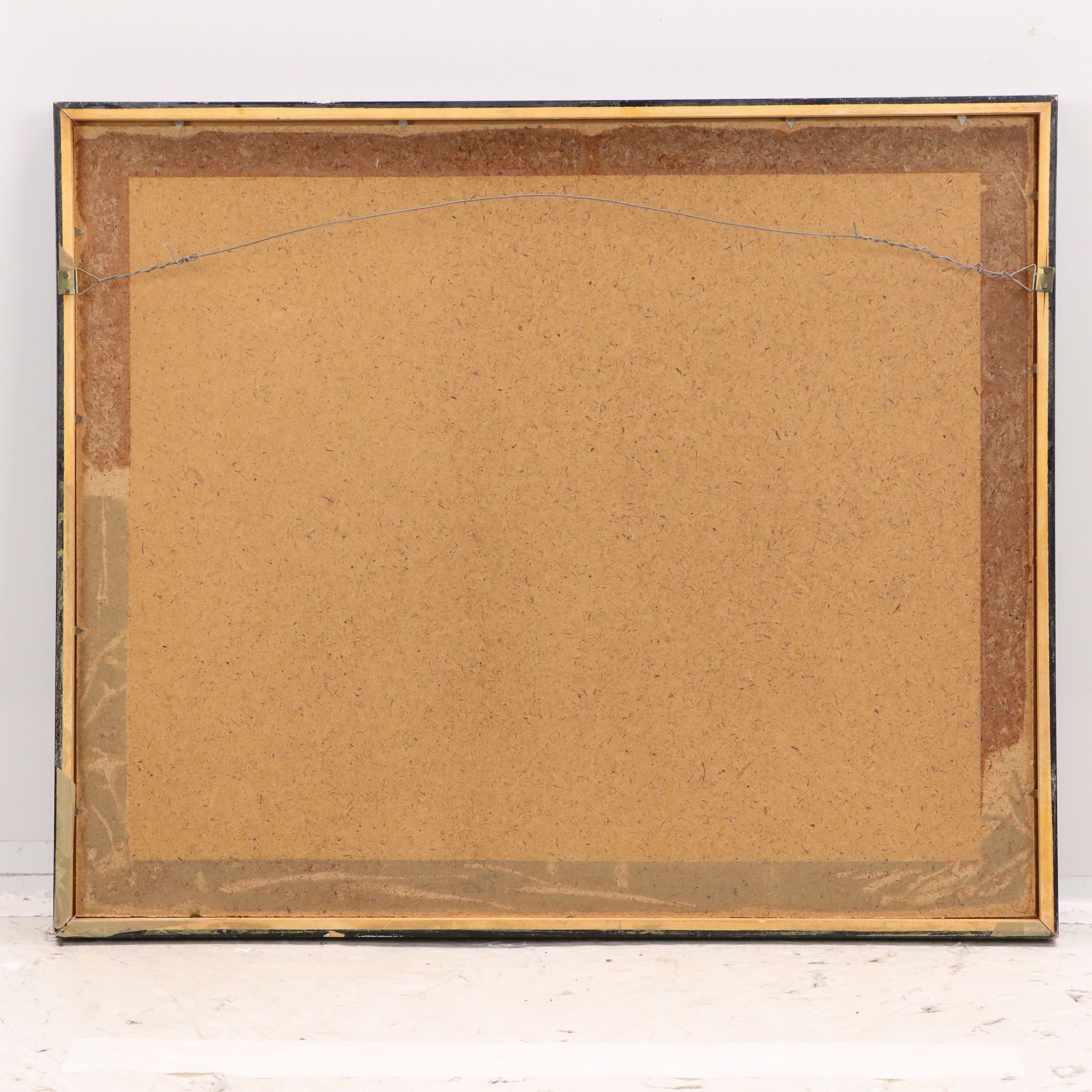 Offset Lithograph Map After Johann B. Homann of Naples and Main Buildings